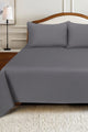 Grey Cube Dobby Bed Sheet Set