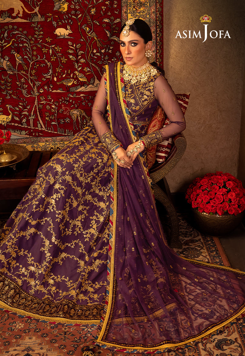 AJVF-03 EMBROIDERED NET 3 PCS