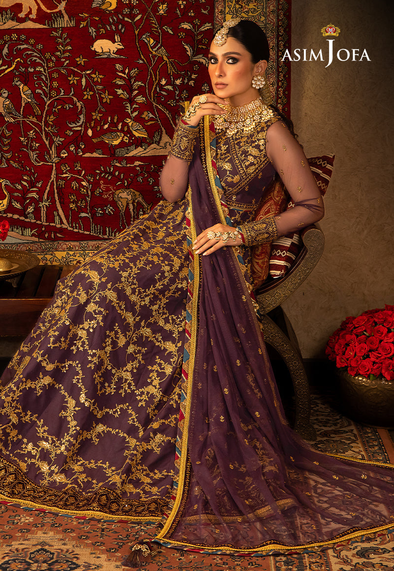 AJVF-03 EMBROIDERED NET 3 PCS