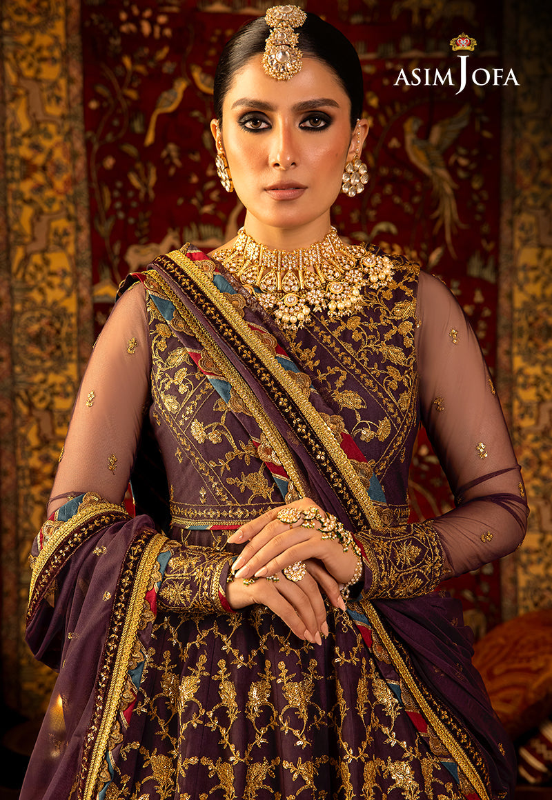 AJVF-03 EMBROIDERED NET 3 PCS