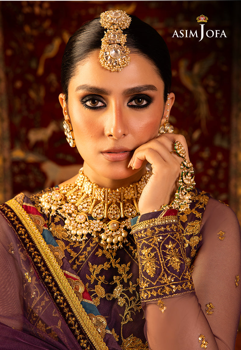 AJVF-03 EMBROIDERED NET 3 PCS