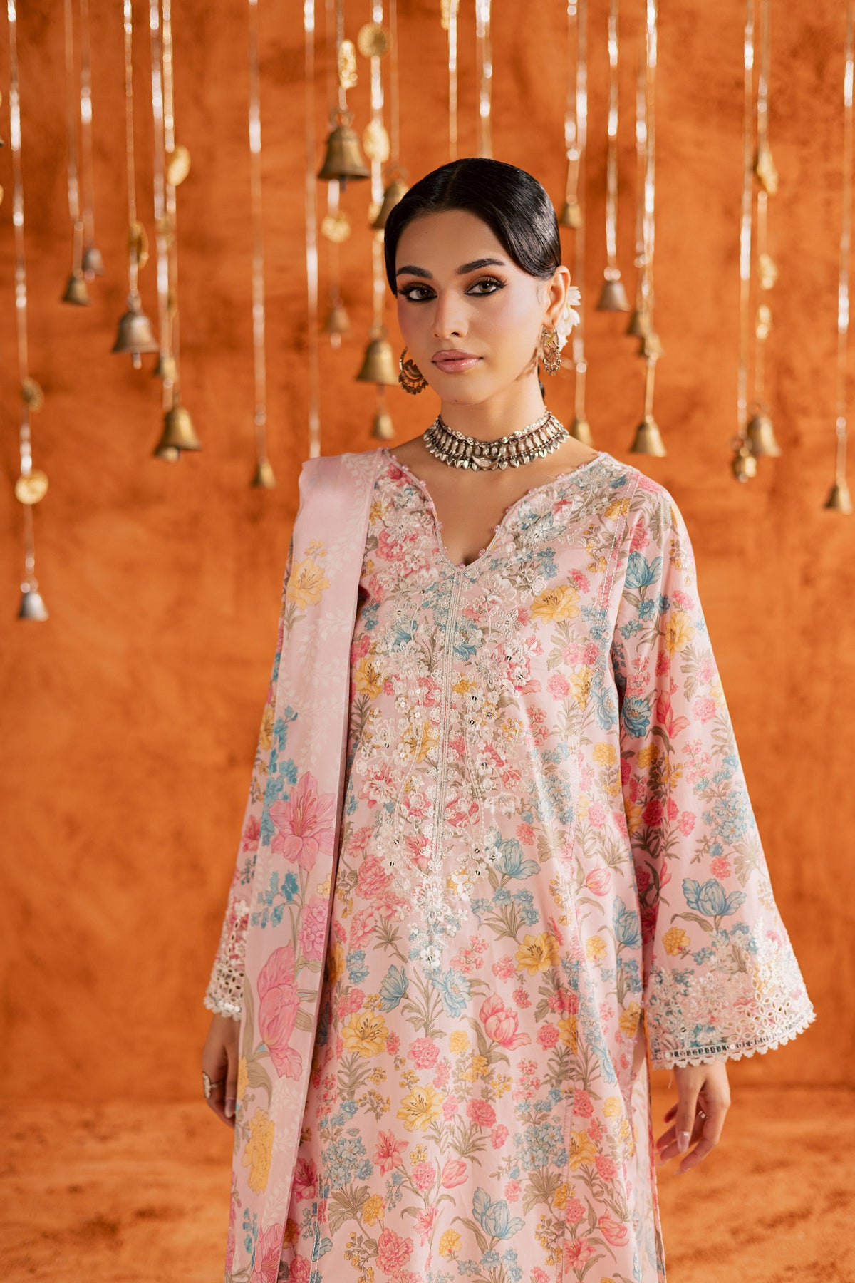 Gul 3Pc - Printed Lawn Dress