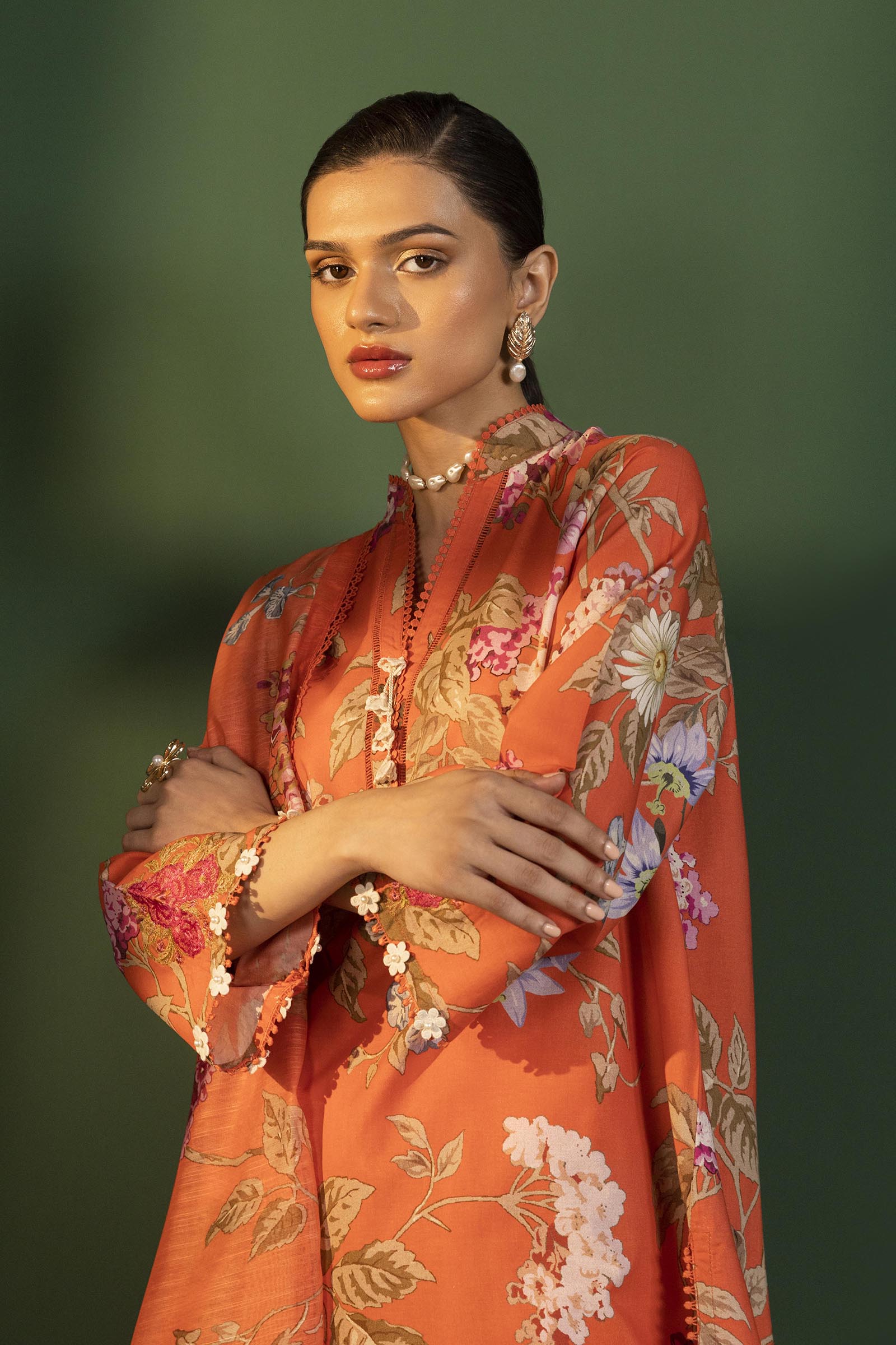 Unstitched Mahay Lawn 3 Piece Suit