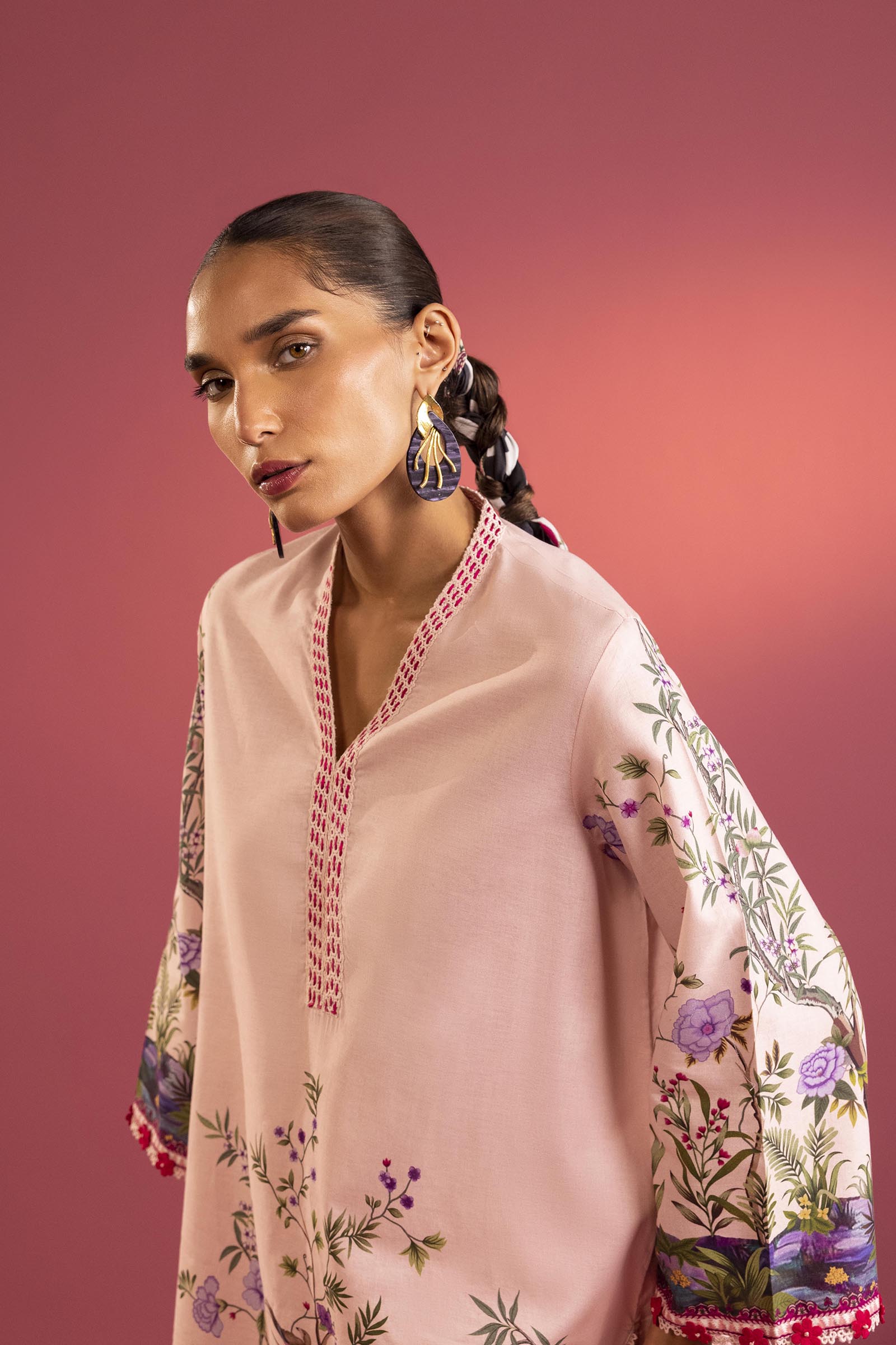 Unstitched Mahay Lawn 2 Piece Suit