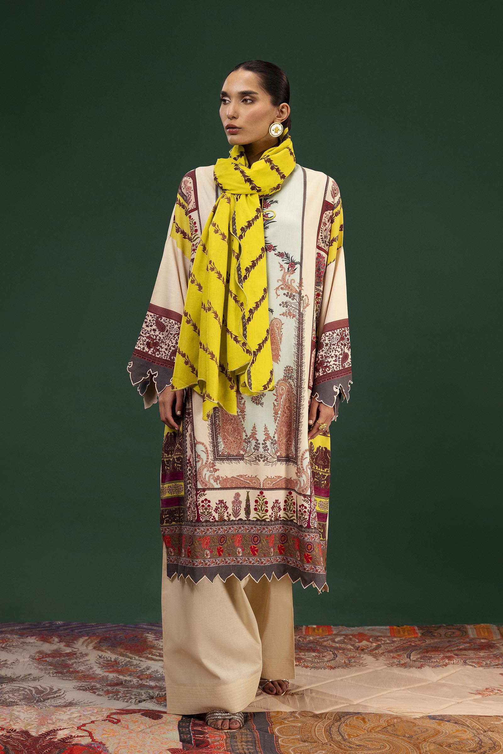 Unstitched 2 Piece Linen Suit