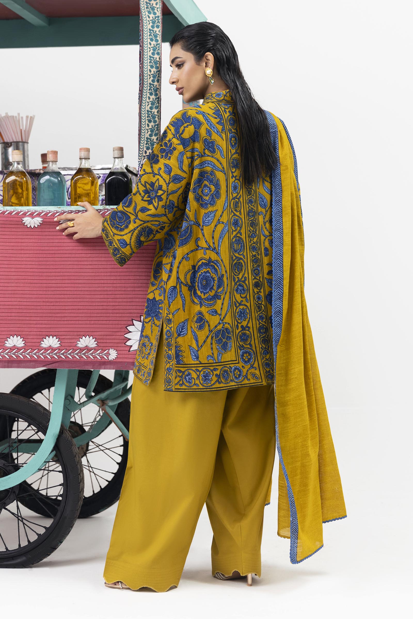 Unstitched 2 Piece Slub Suit