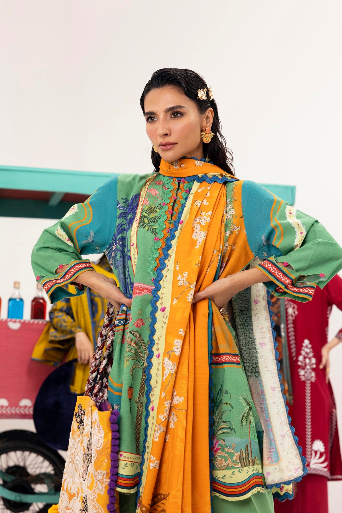 Unstitched 2 Piece Slub Suit