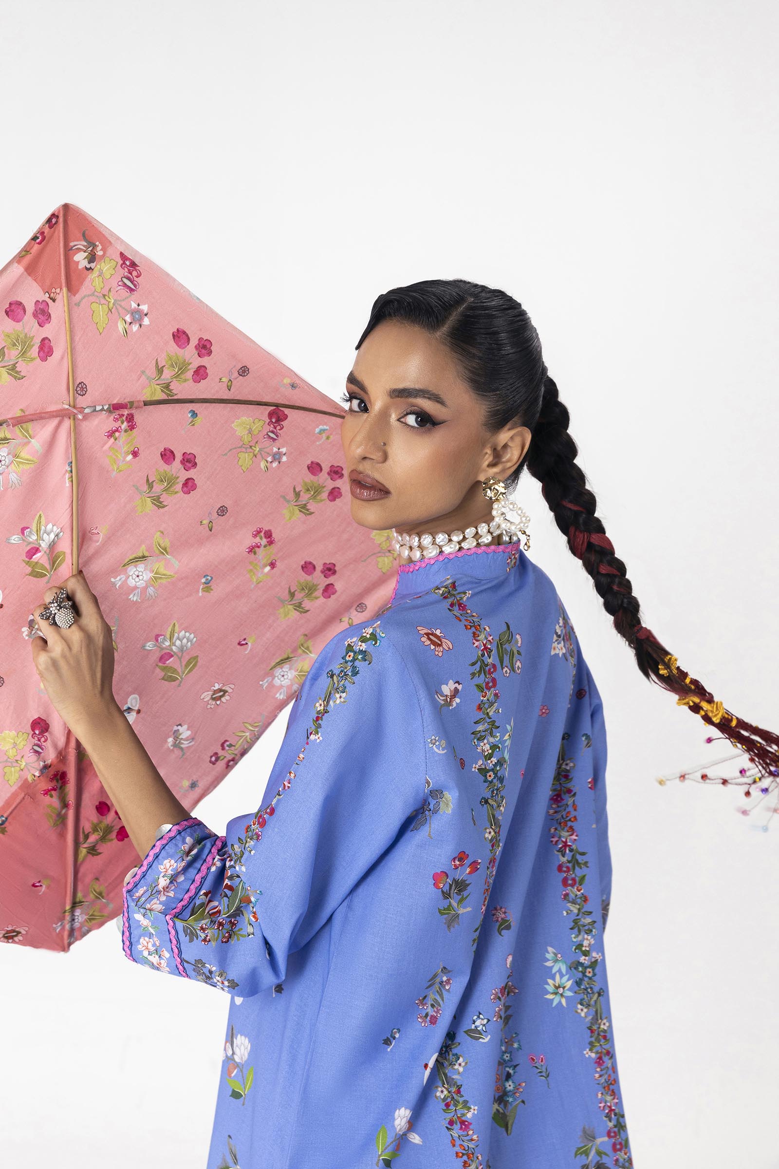 Unstitched Mahay Lawn 2 Piece Suit