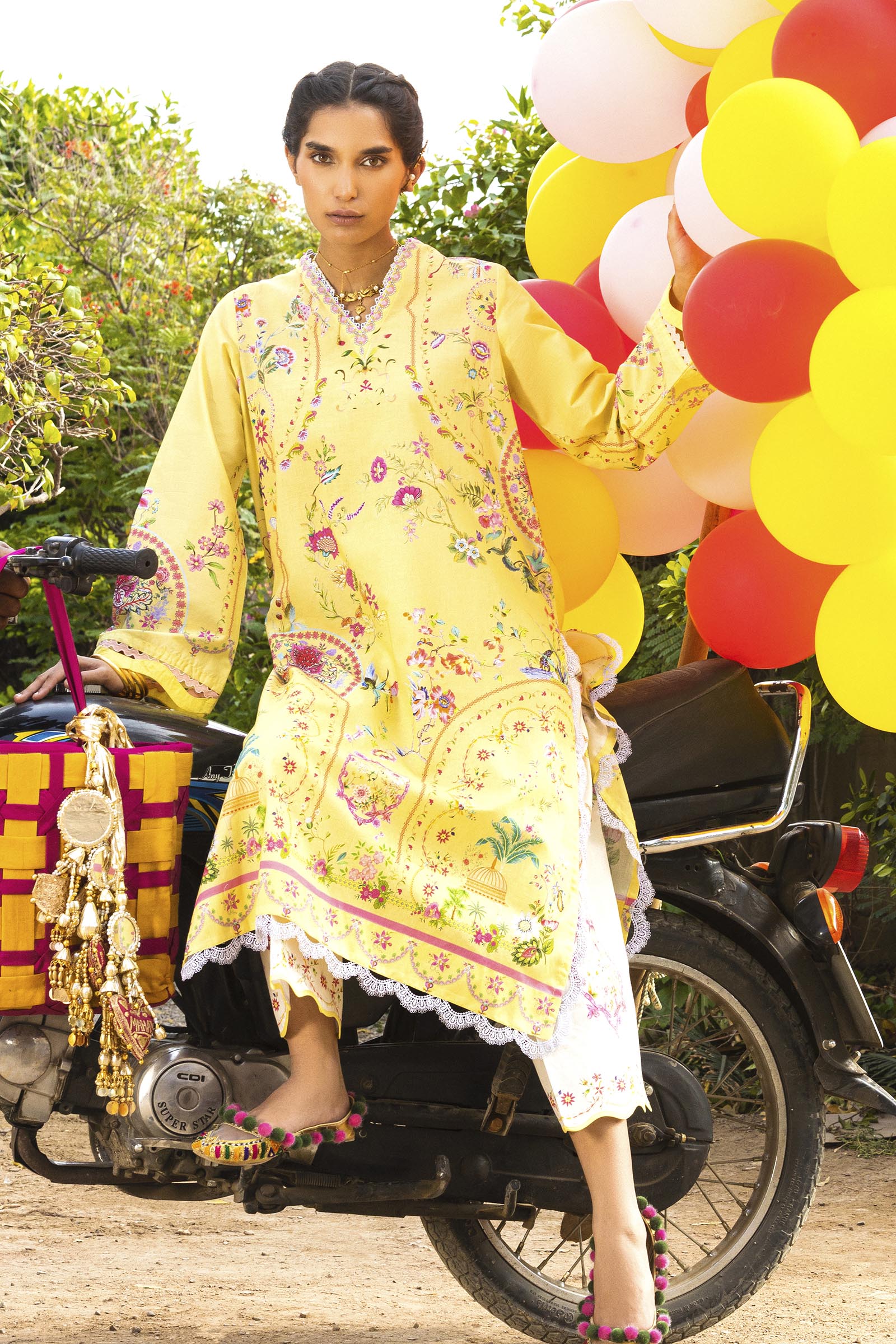 Unstitched 2 Piece Lawn Suit