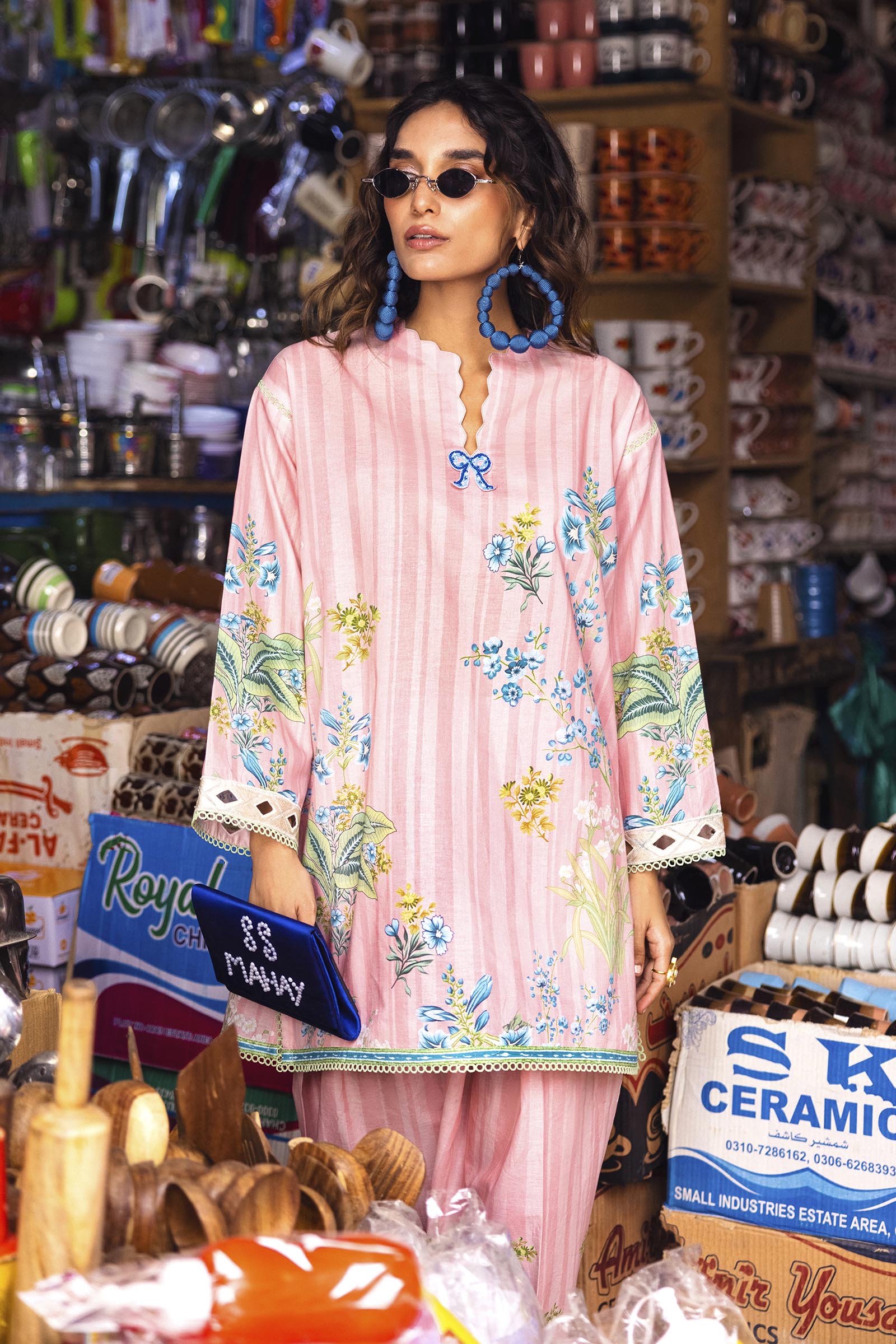 Unstitched 2 Piece Lawn Suit