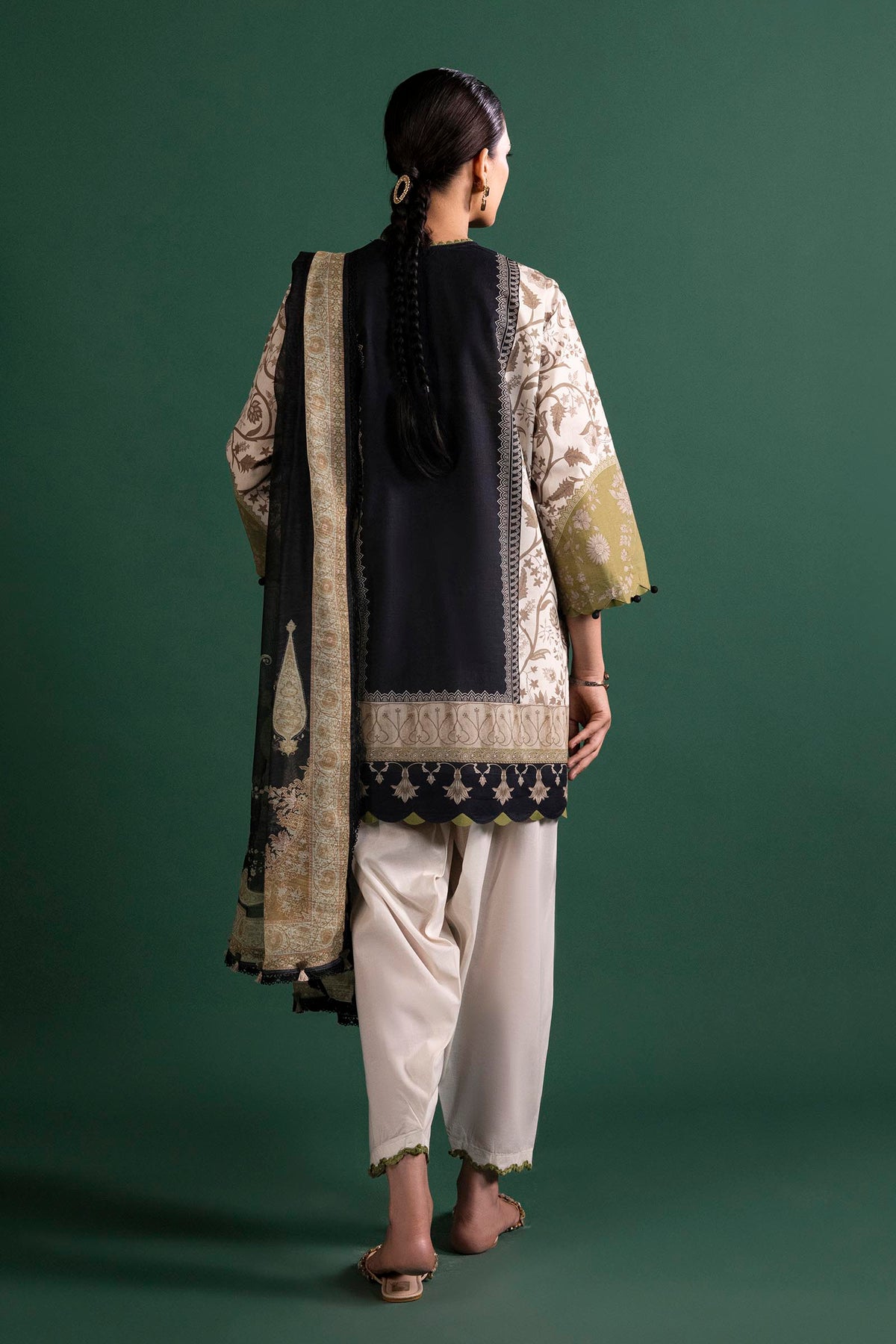 Unstitched 2 Piece Lawn Suit