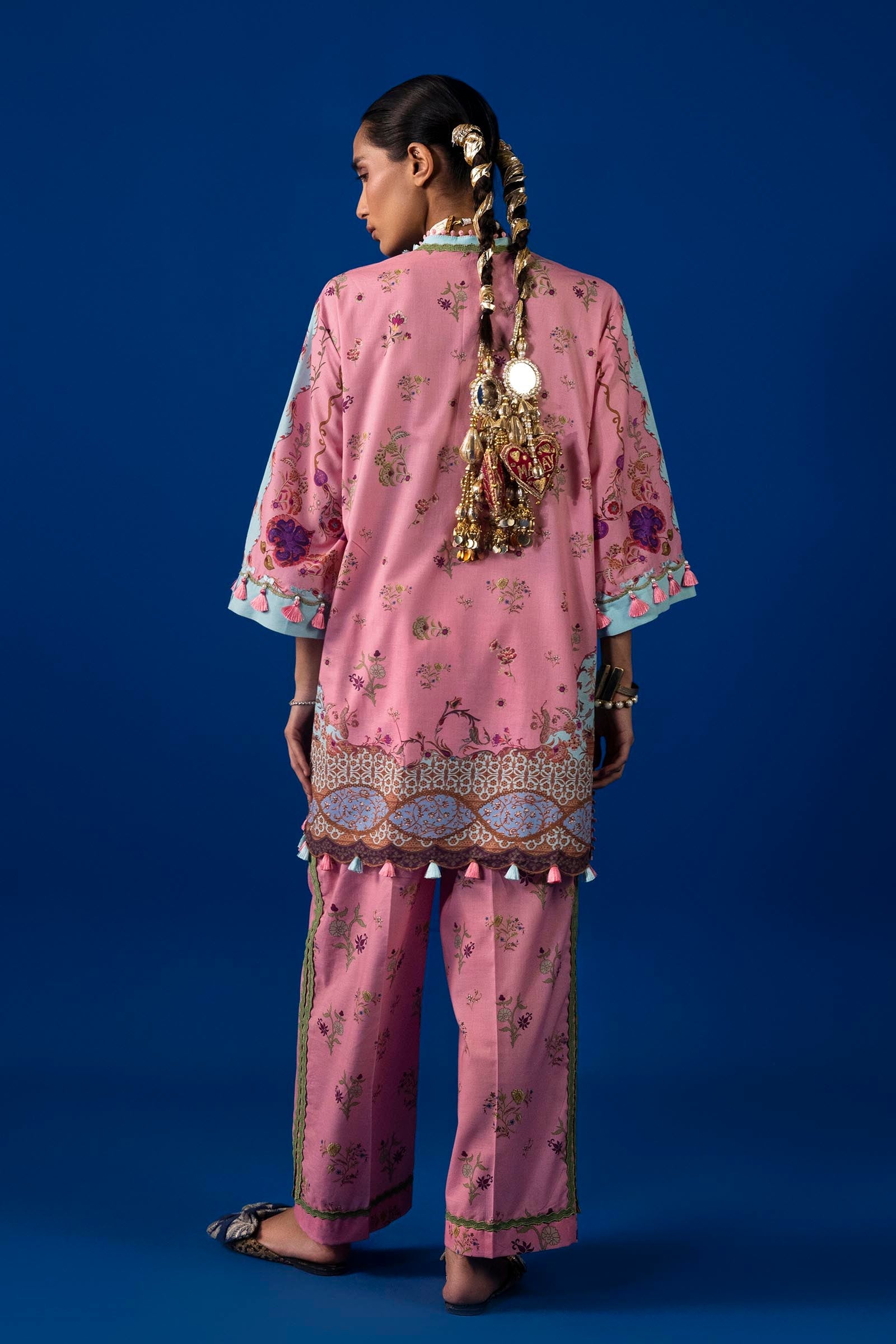 Unstitched 2 Piece Lawn Suit