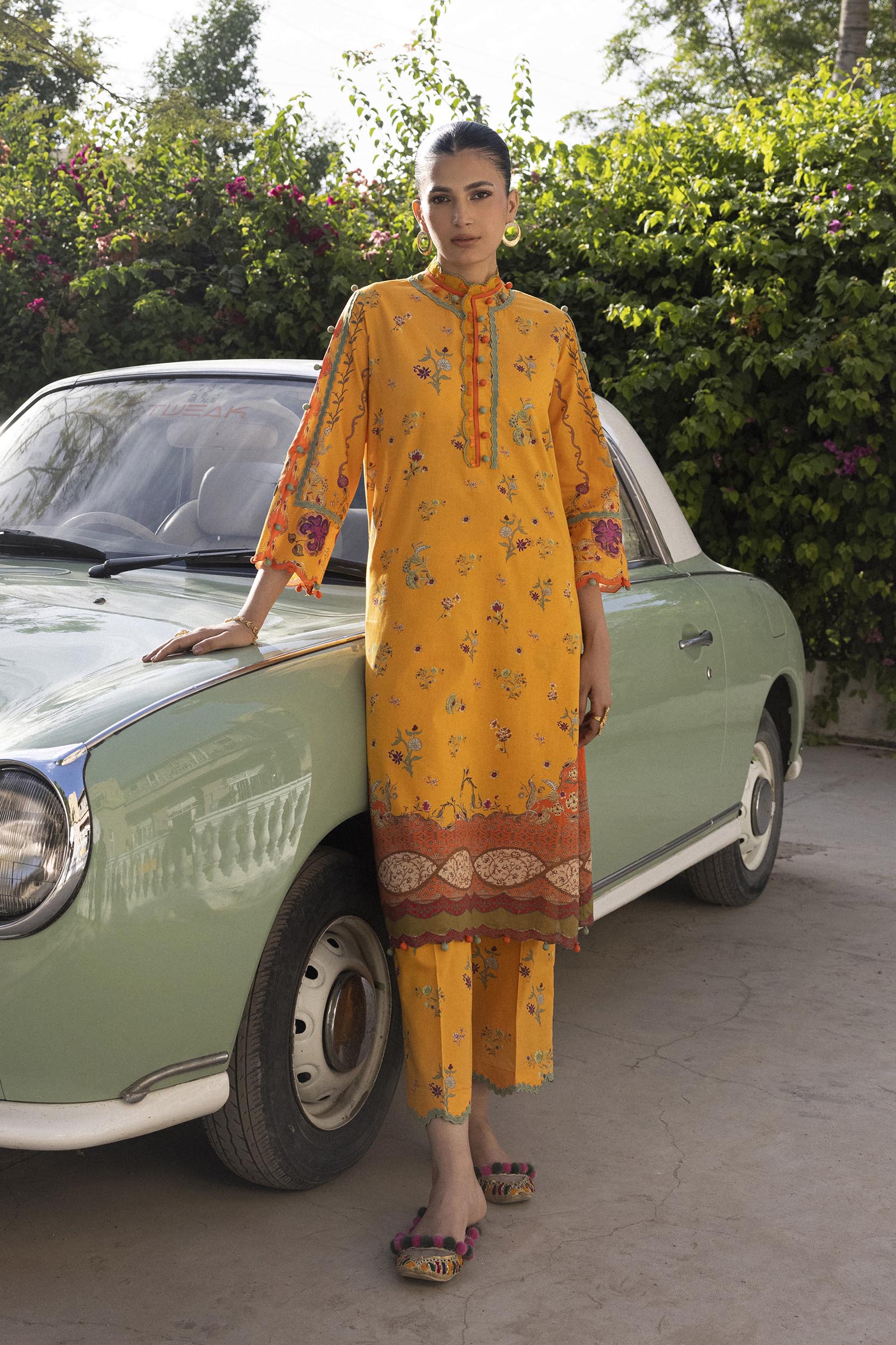 Unstitched 2 Piece Lawn Suit