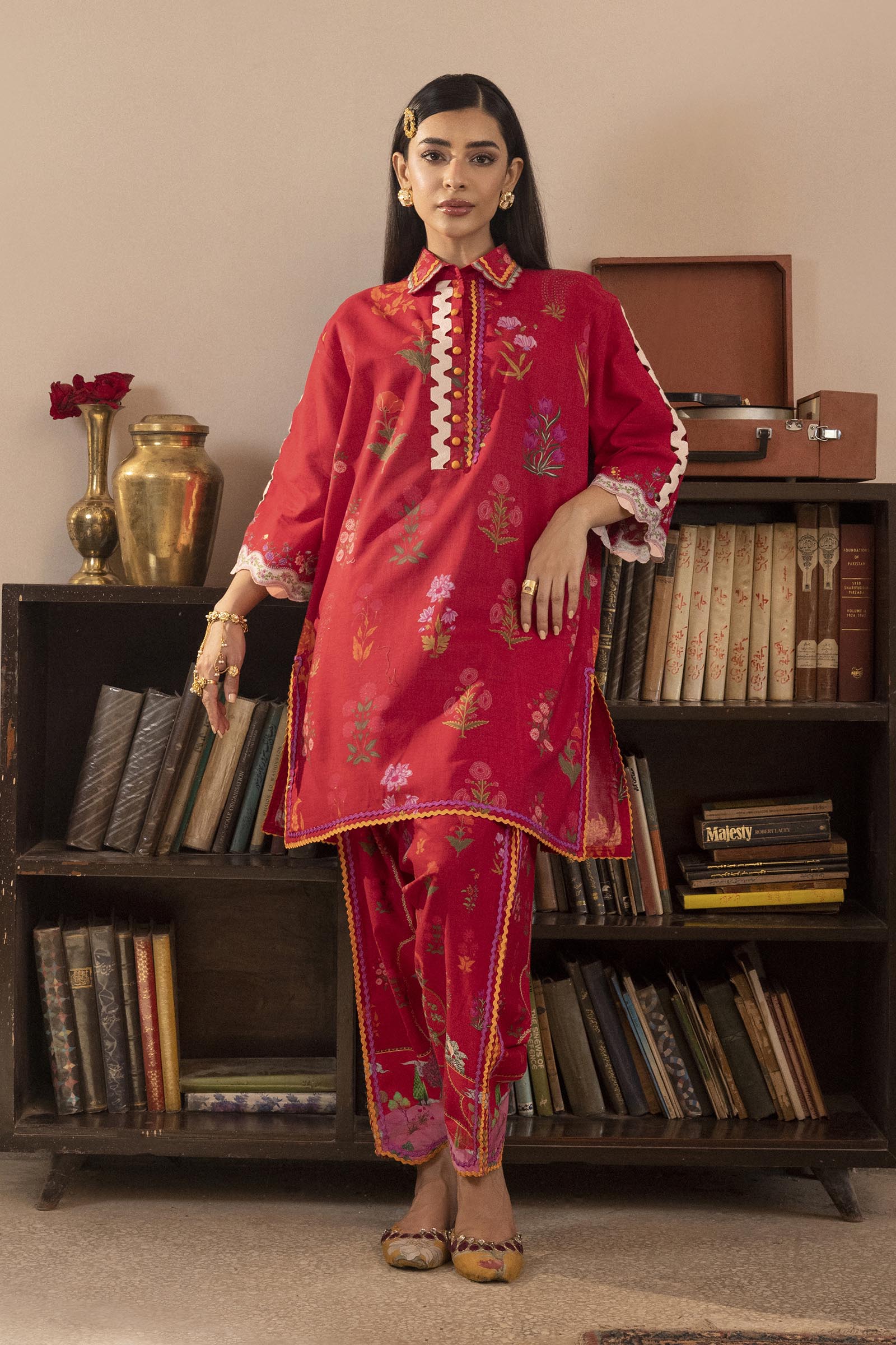 Unstitched 2 Piece Lawn Suit