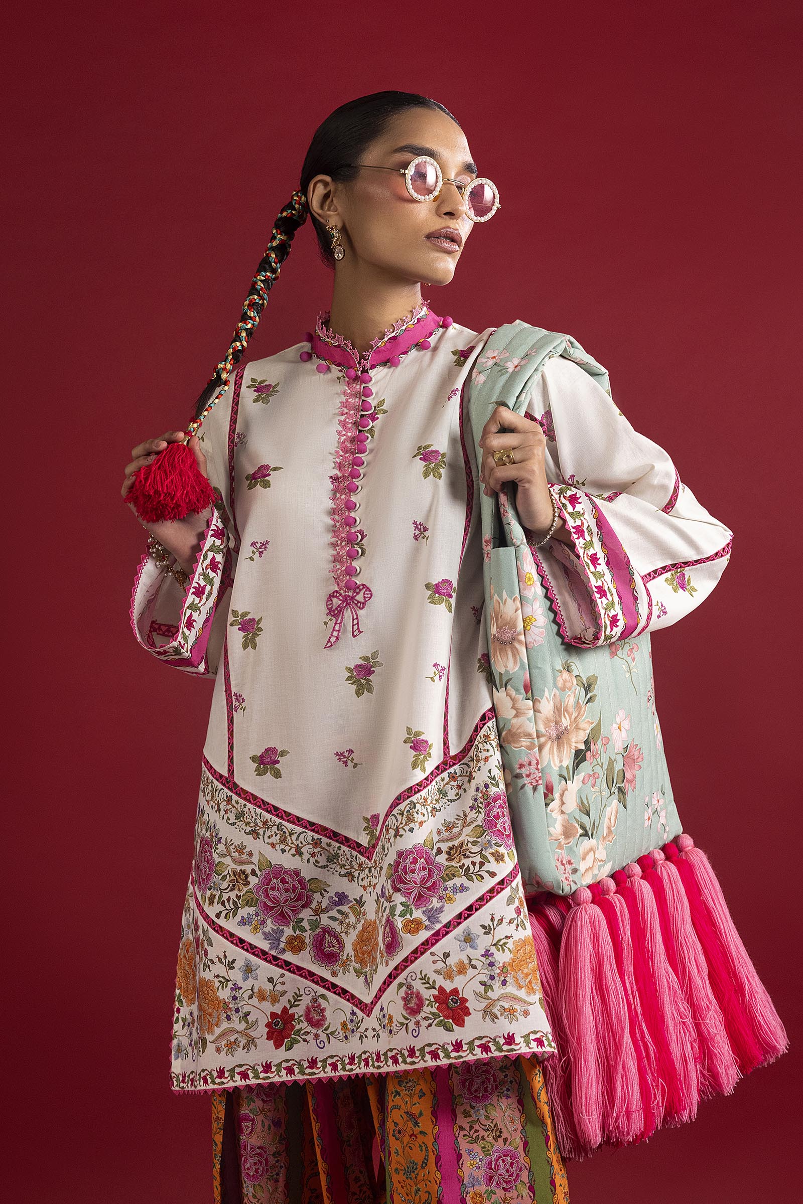 Unstitched 2 Piece Lawn Suit