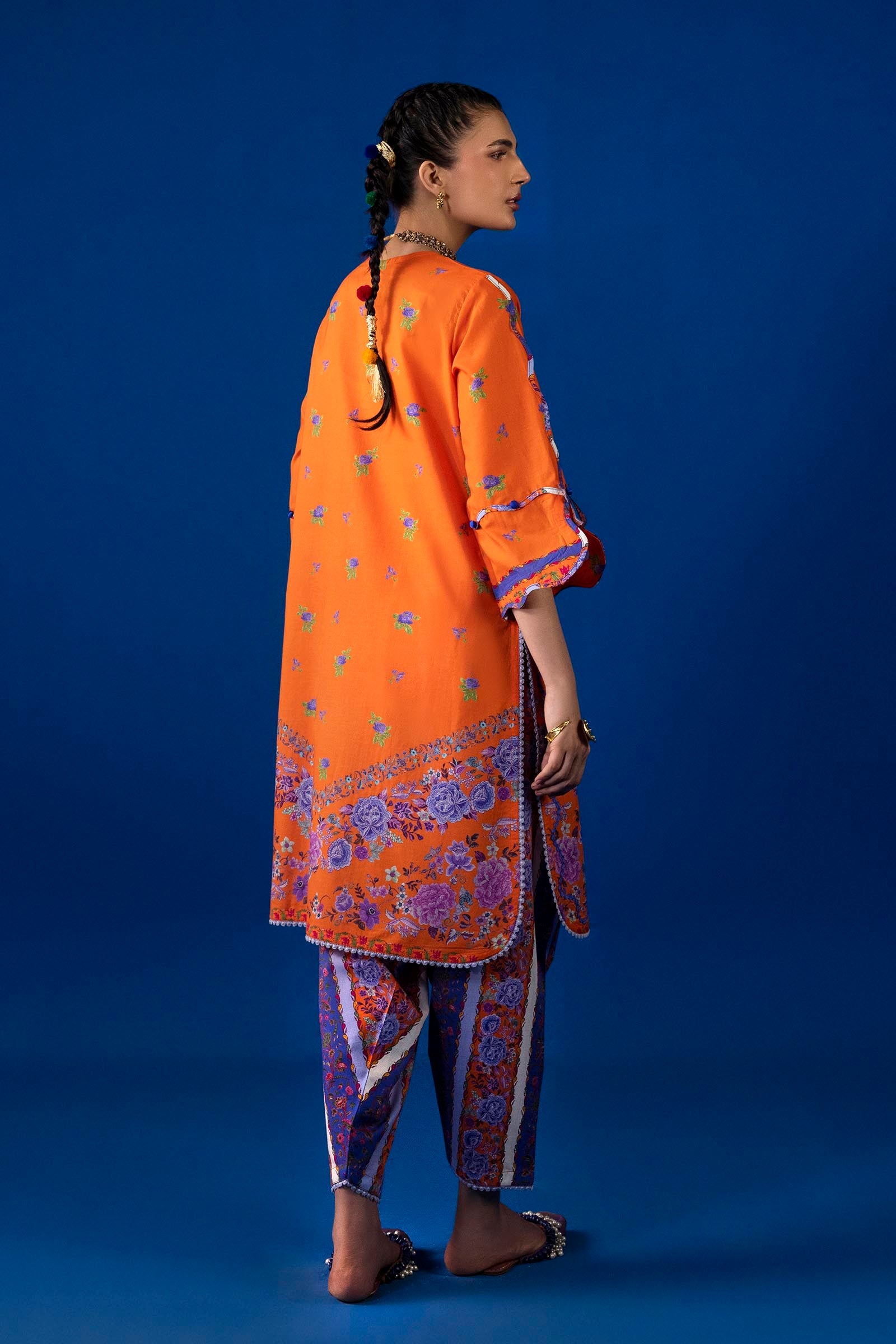 Unstitched 2 Piece Lawn Suit
