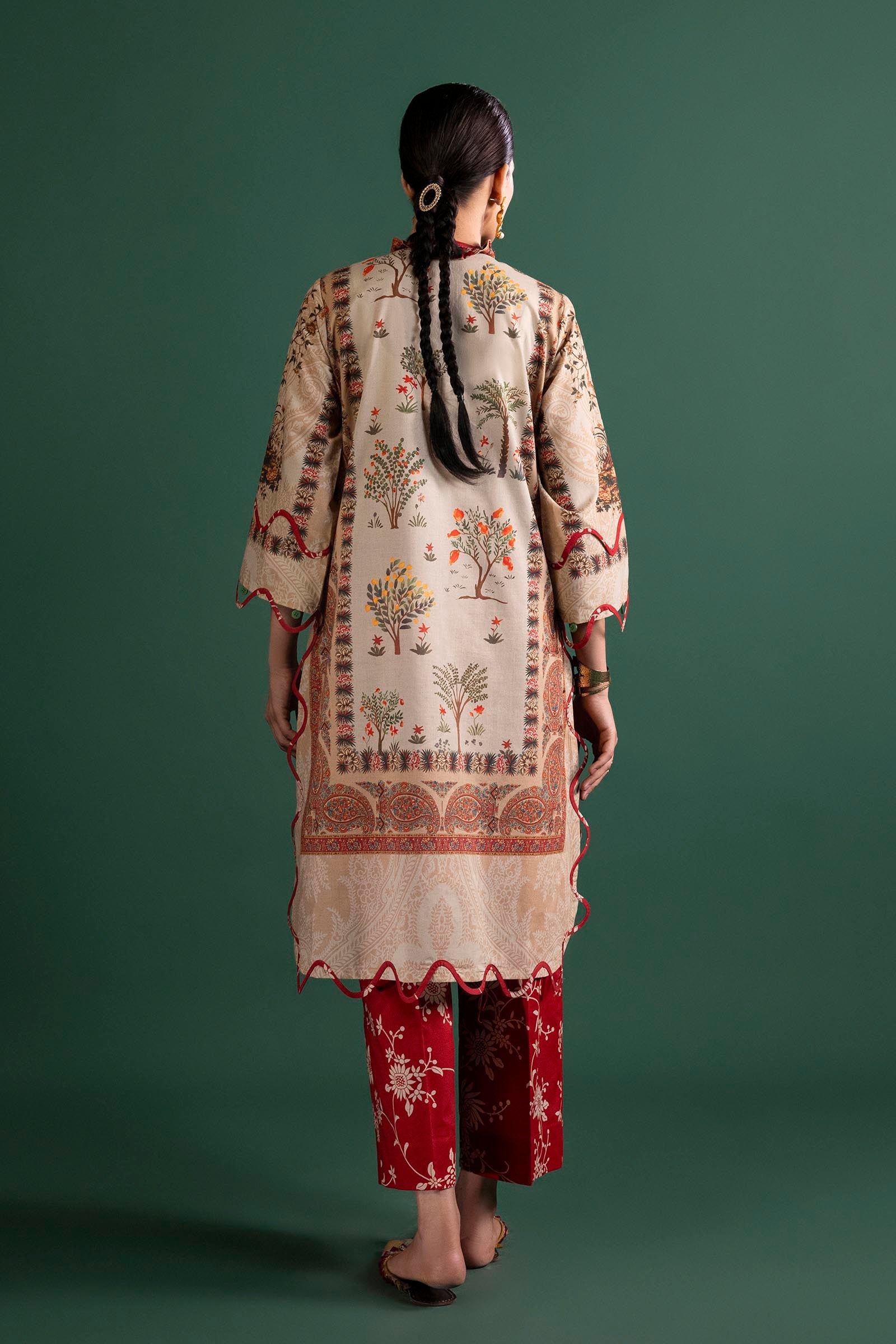 Unstitched 2 Piece Lawn Suit