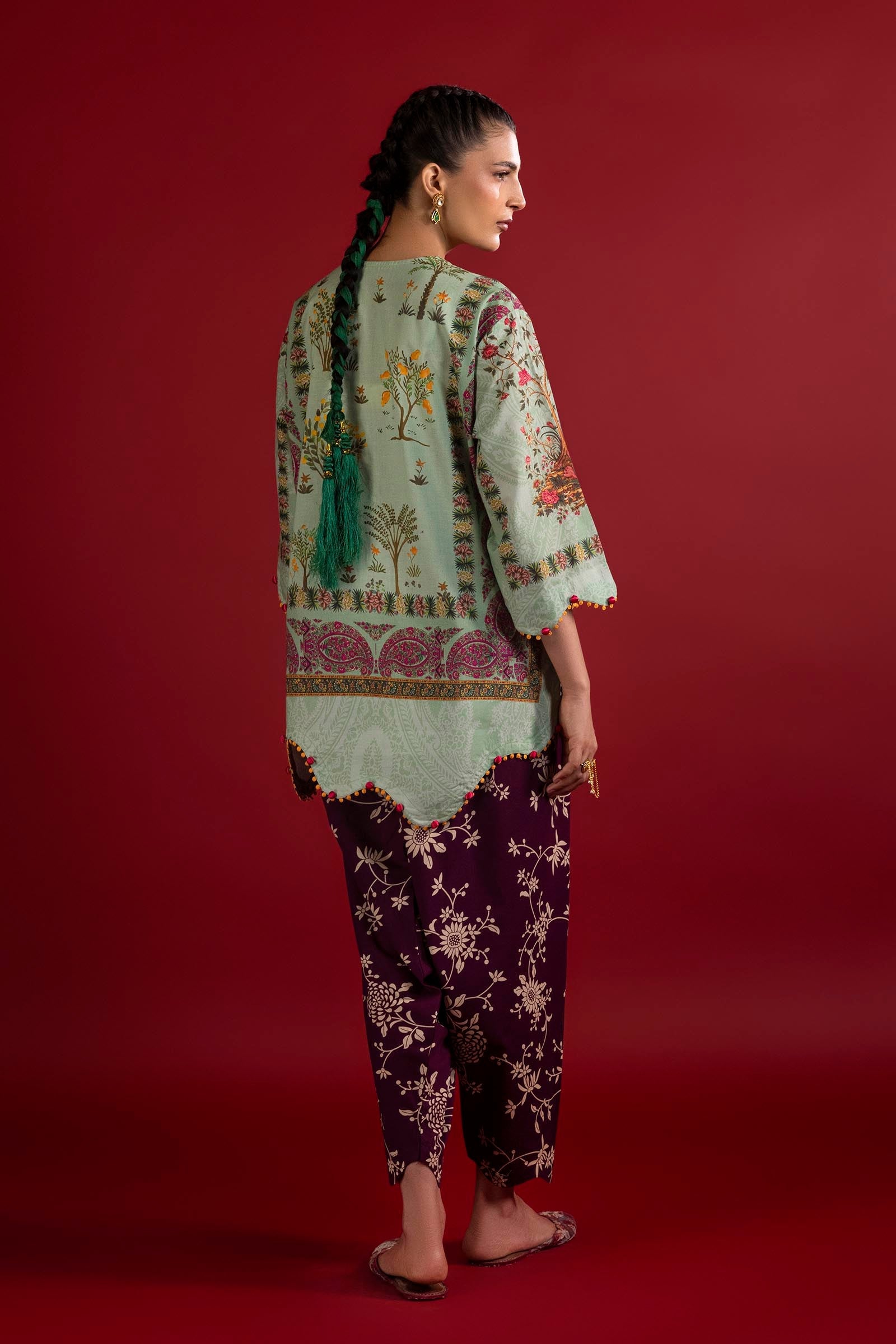 Unstitched 2 Piece Lawn Suit