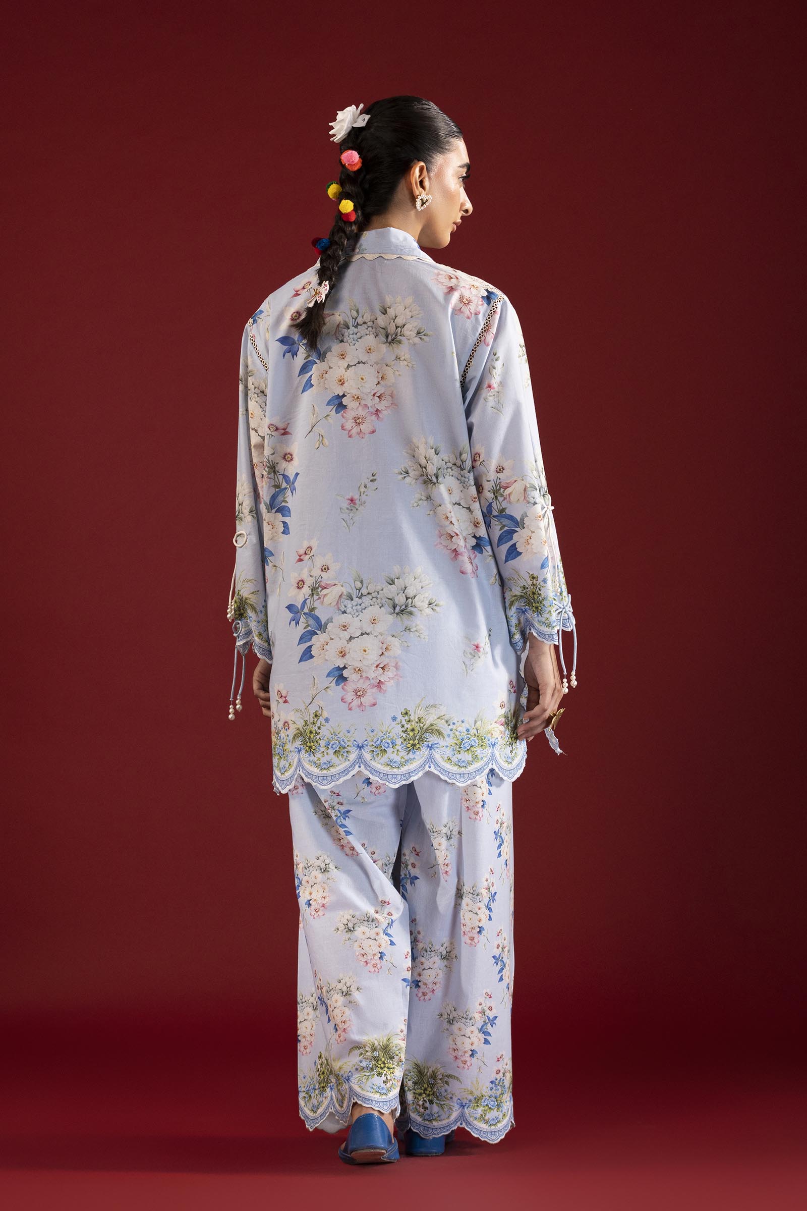 Unstitched Printed 2 Piece Lawn Suit