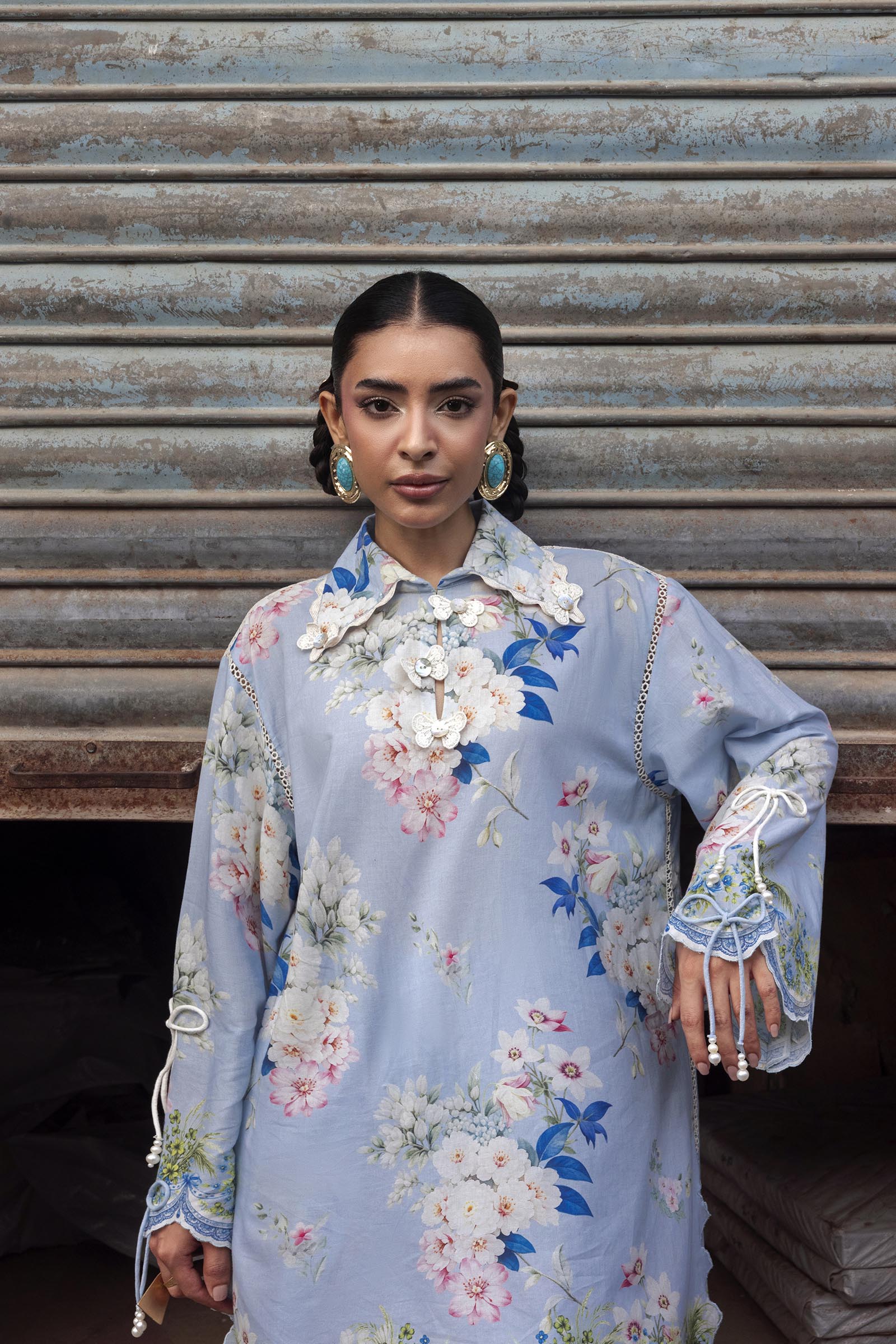 Unstitched Printed 2 Piece Lawn Suit