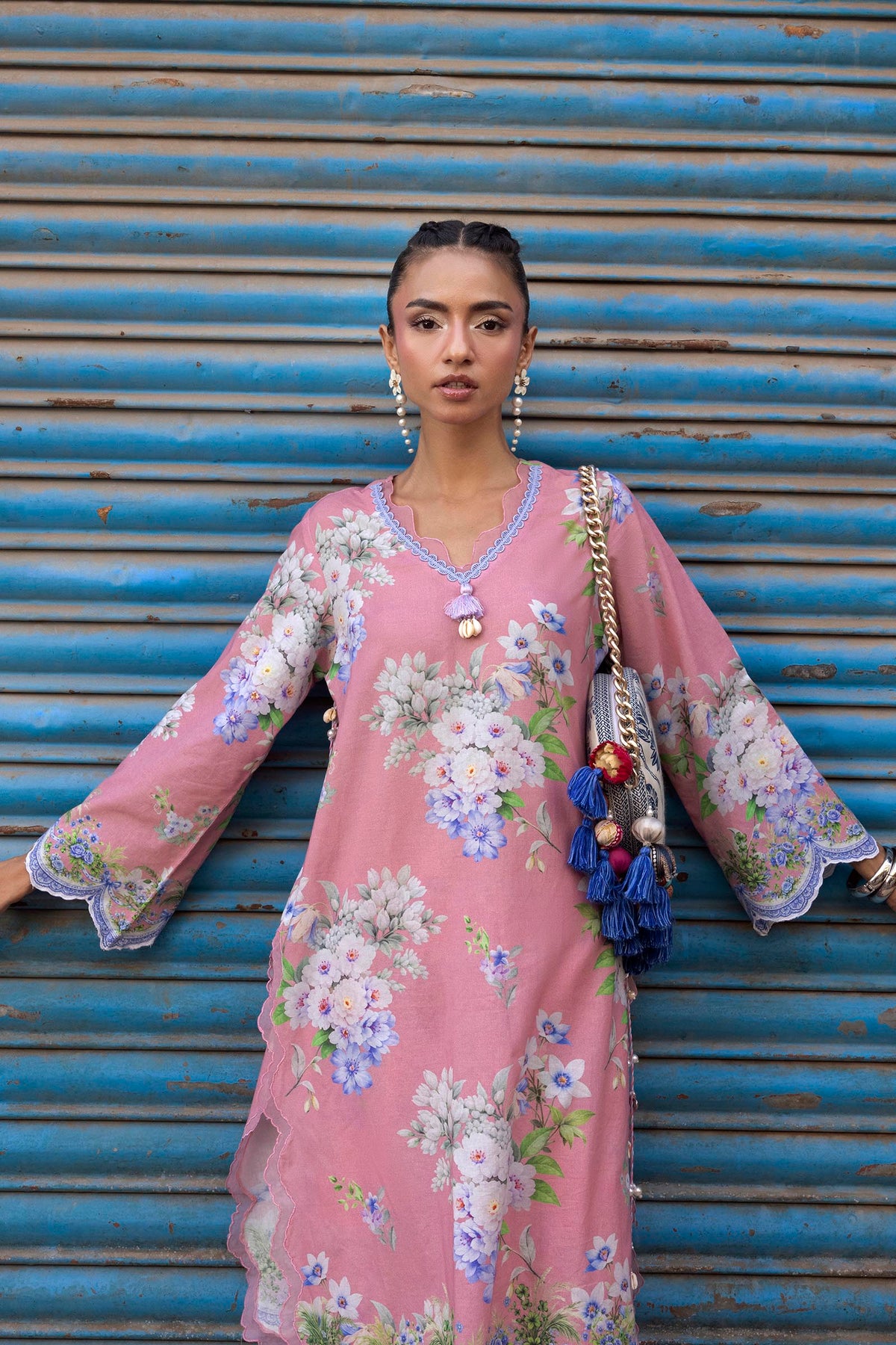 Unstitched Printed 2 Piece Lawn Suit