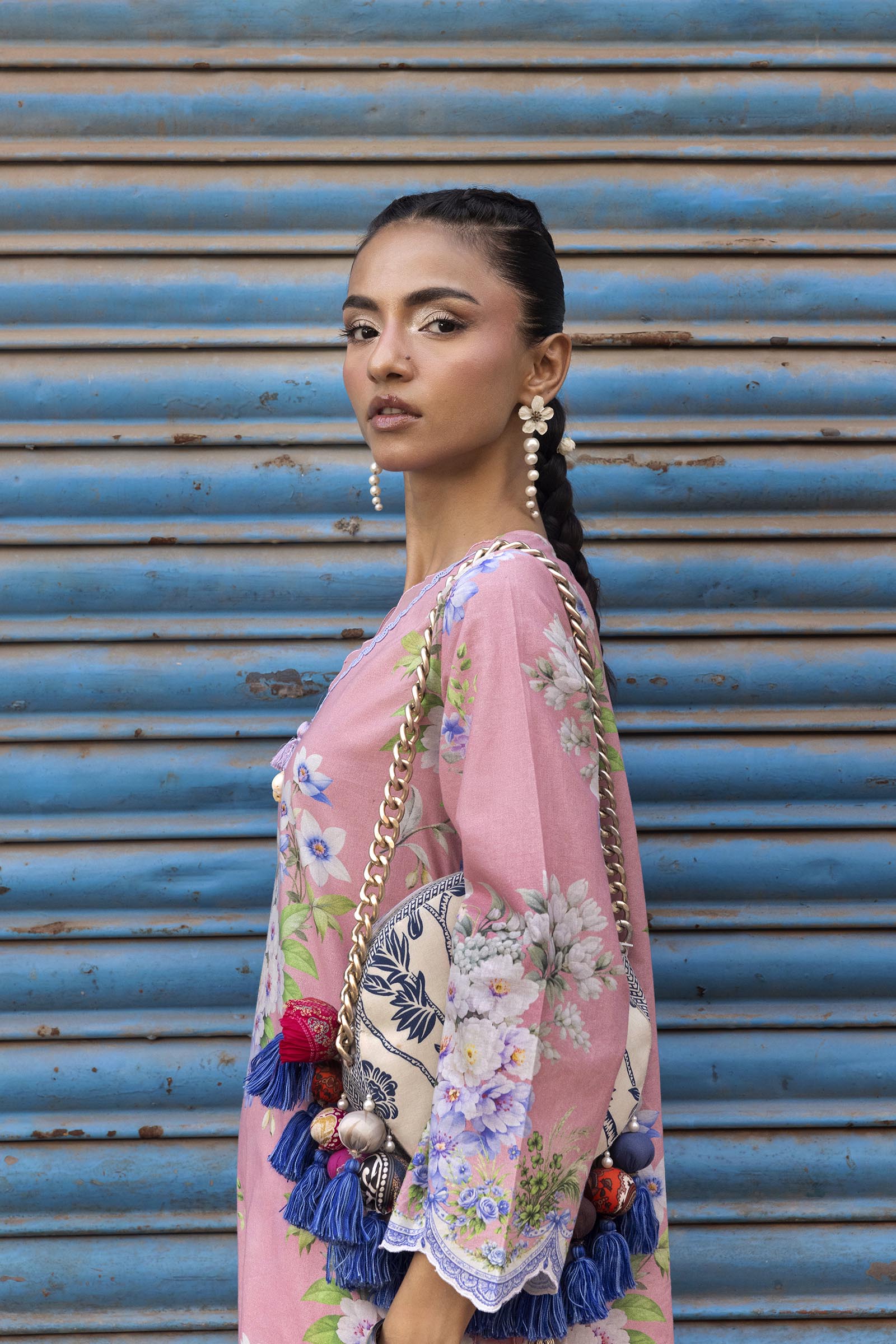 Unstitched Printed 2 Piece Lawn Suit