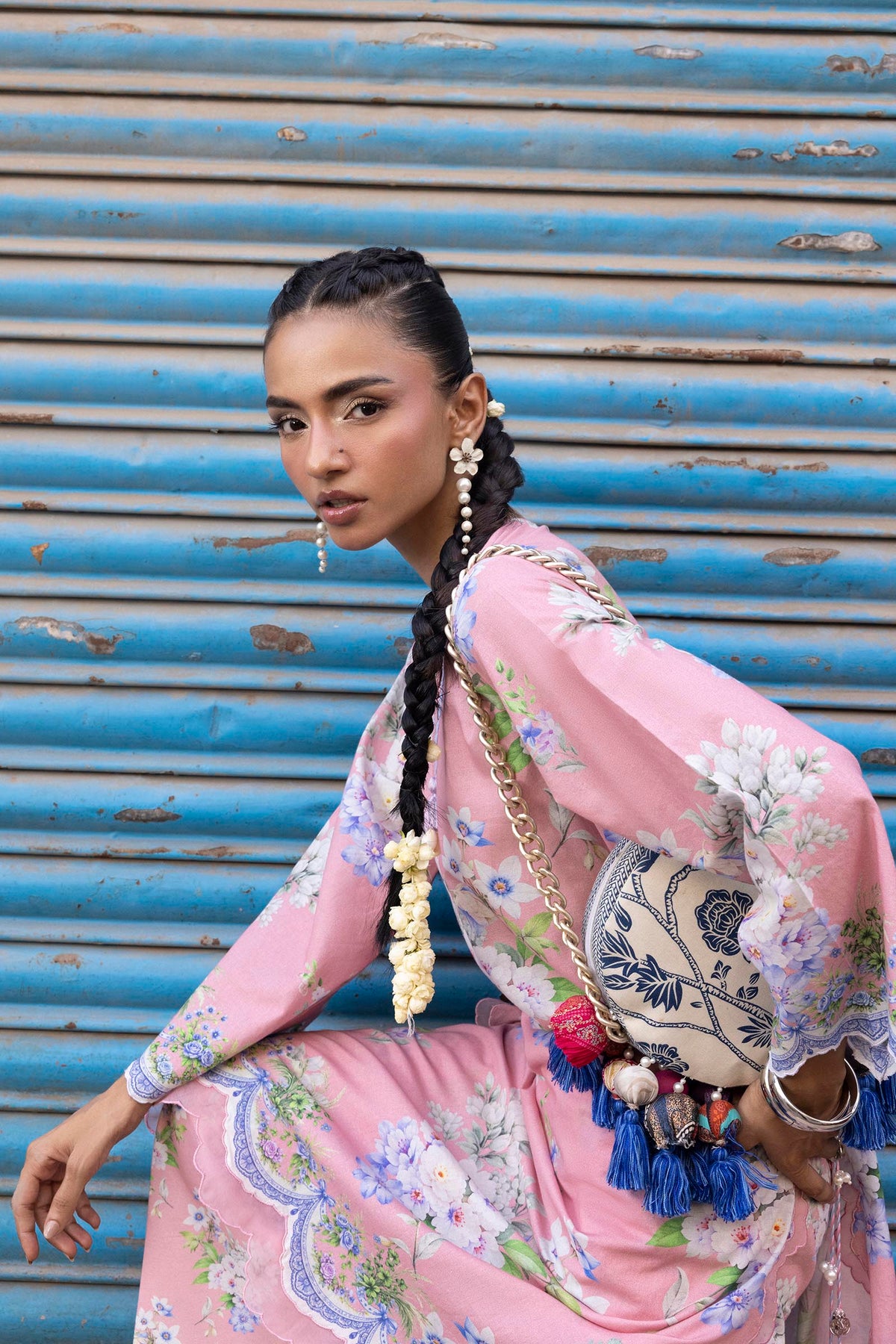 Unstitched Printed 2 Piece Lawn Suit