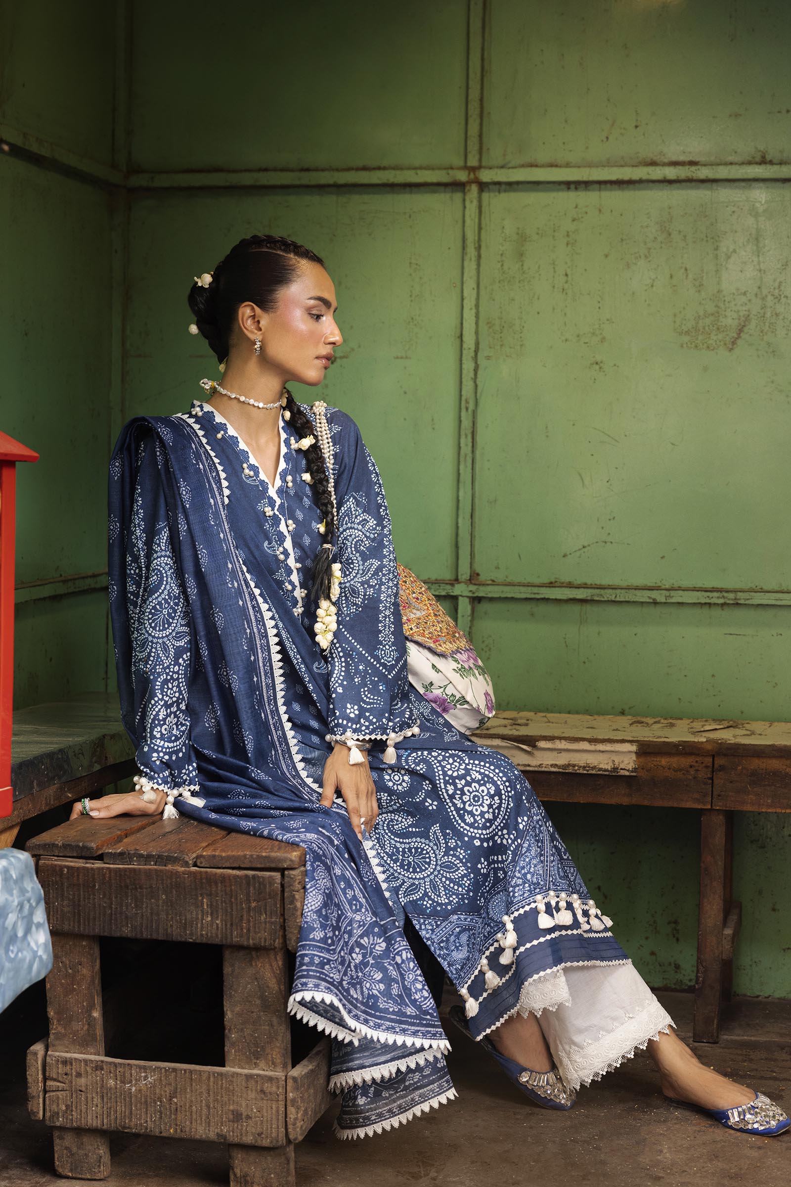 Unstitched Printed 2 Piece Lawn Suit