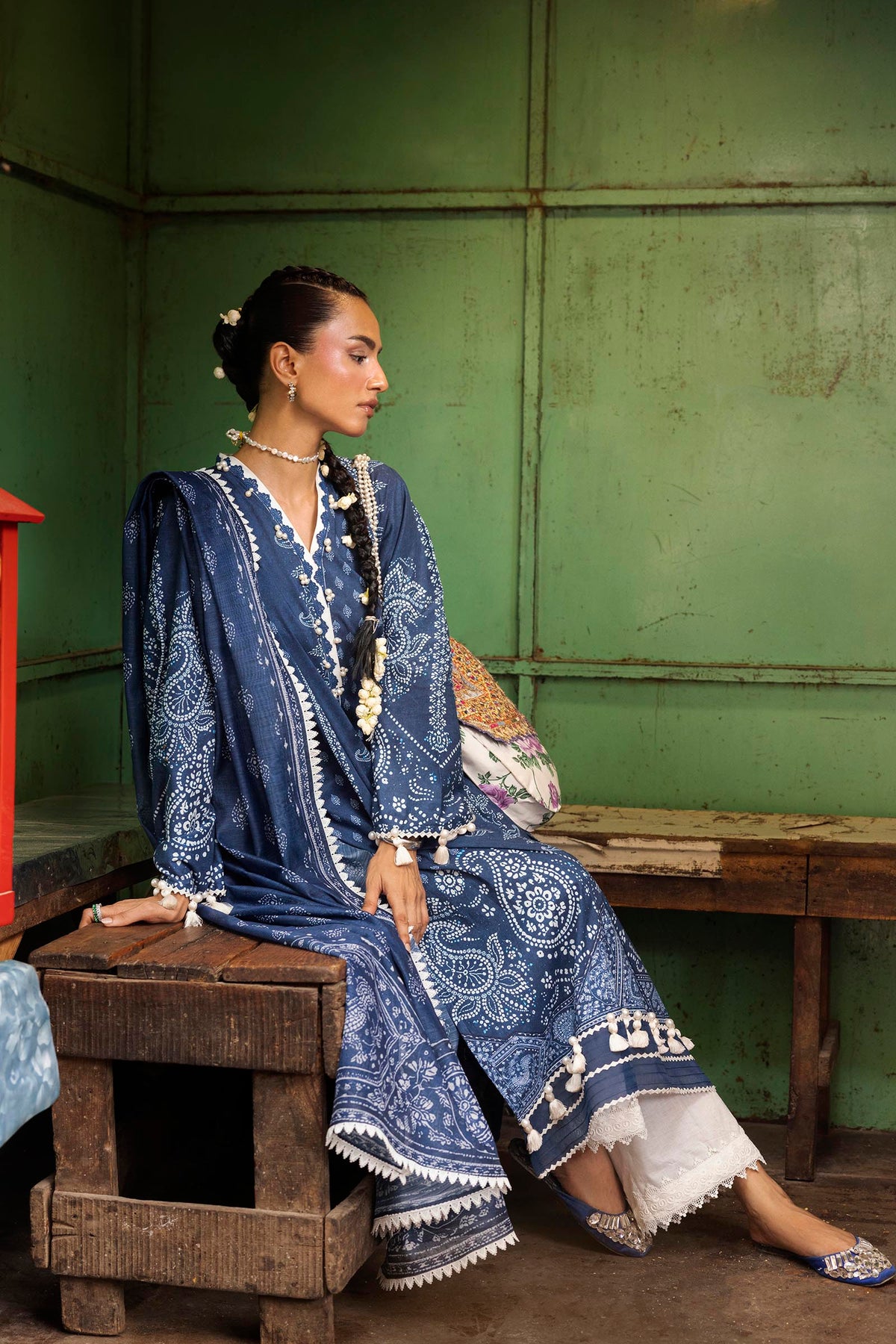 Unstitched Printed 2 Piece Lawn Suit