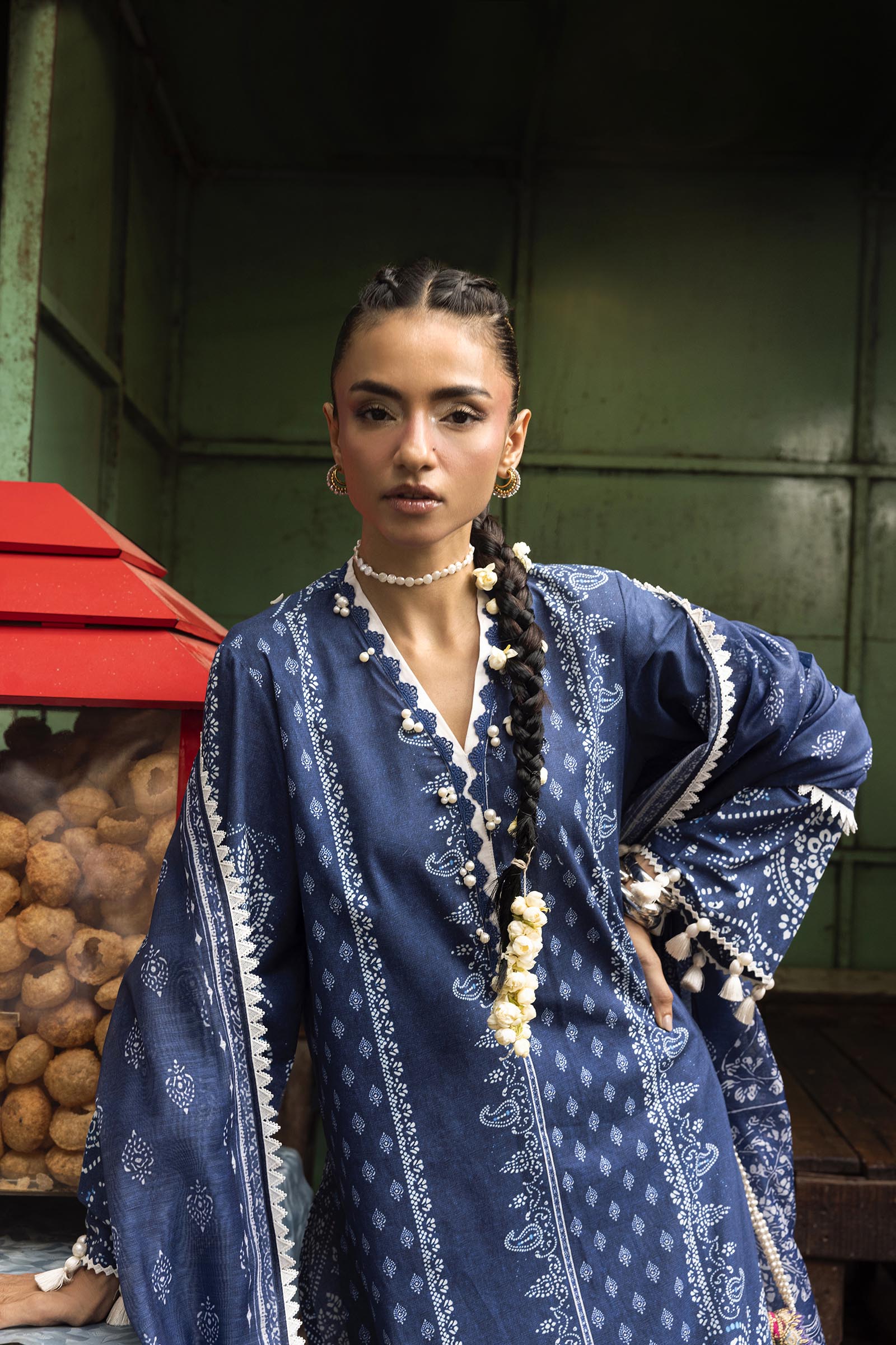 Unstitched Printed 2 Piece Lawn Suit