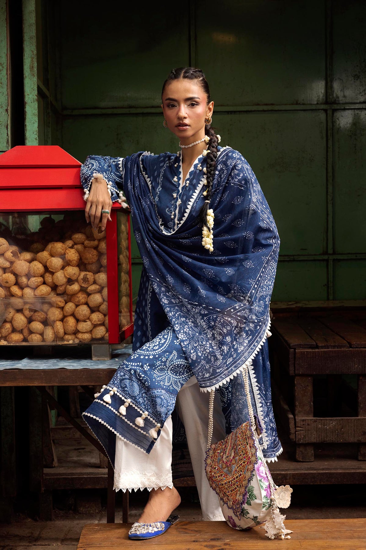 Unstitched Printed 2 Piece Lawn Suit