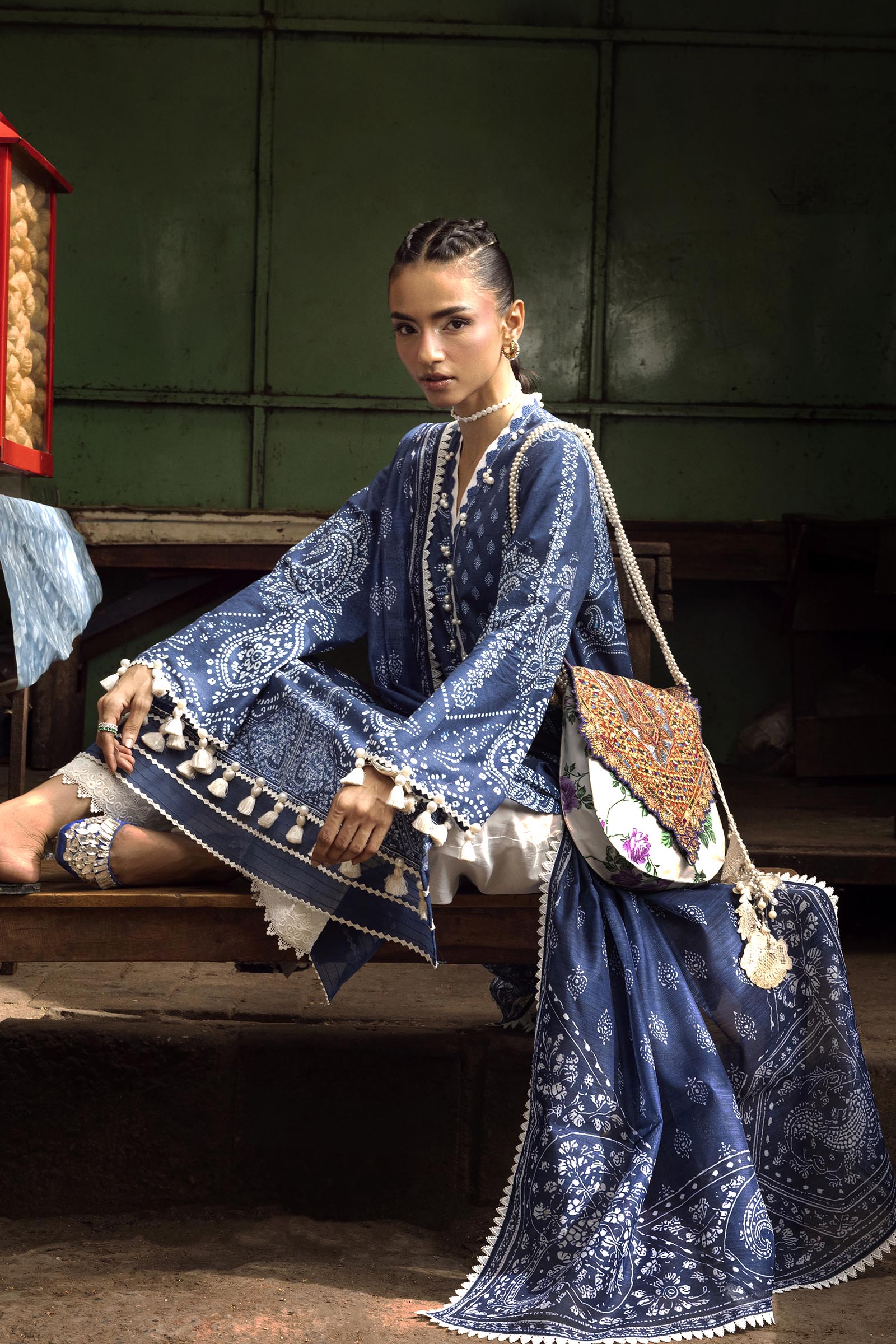 Unstitched Printed 2 Piece Lawn Suit
