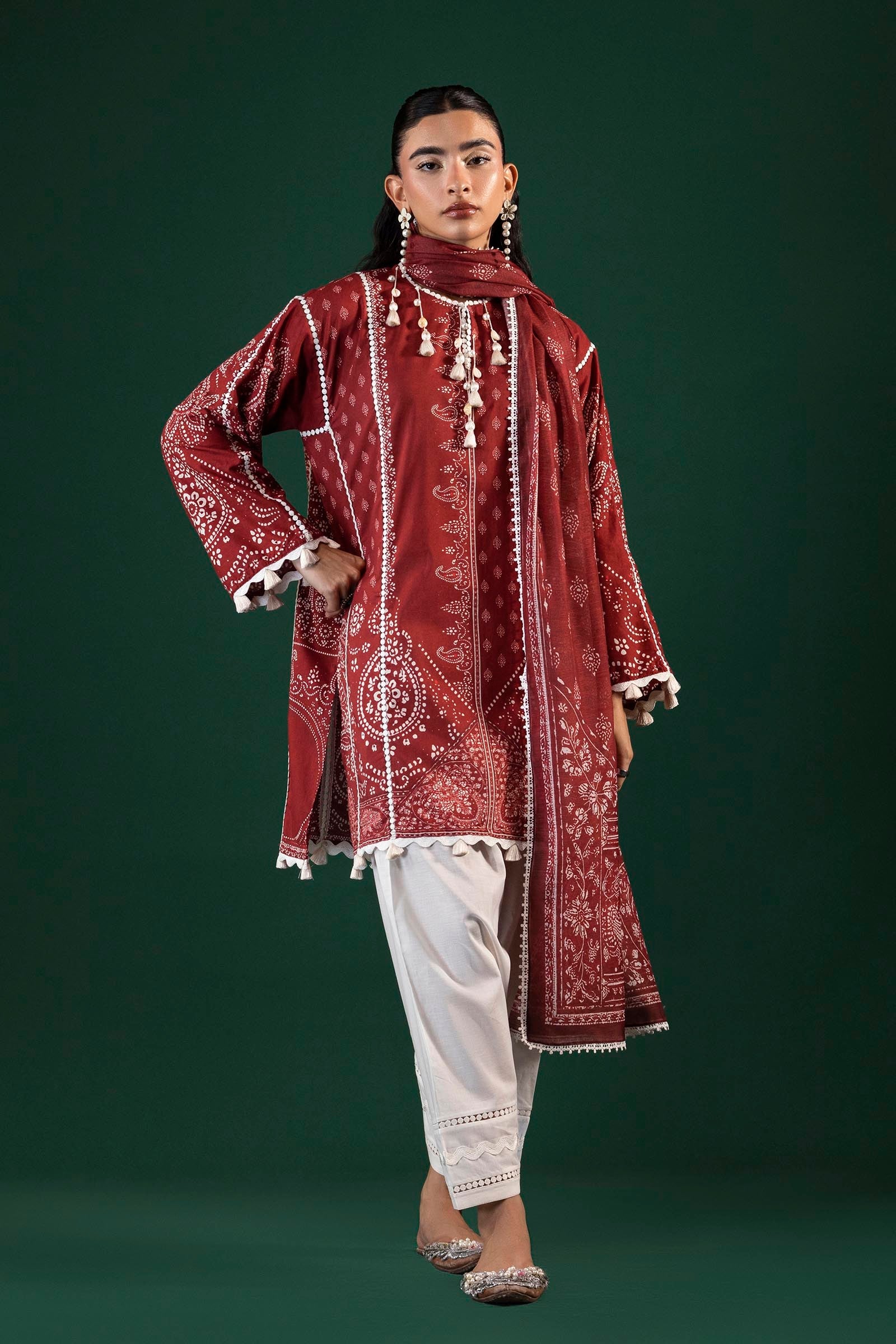 Unstitched Printed 2 Piece Lawn Suit