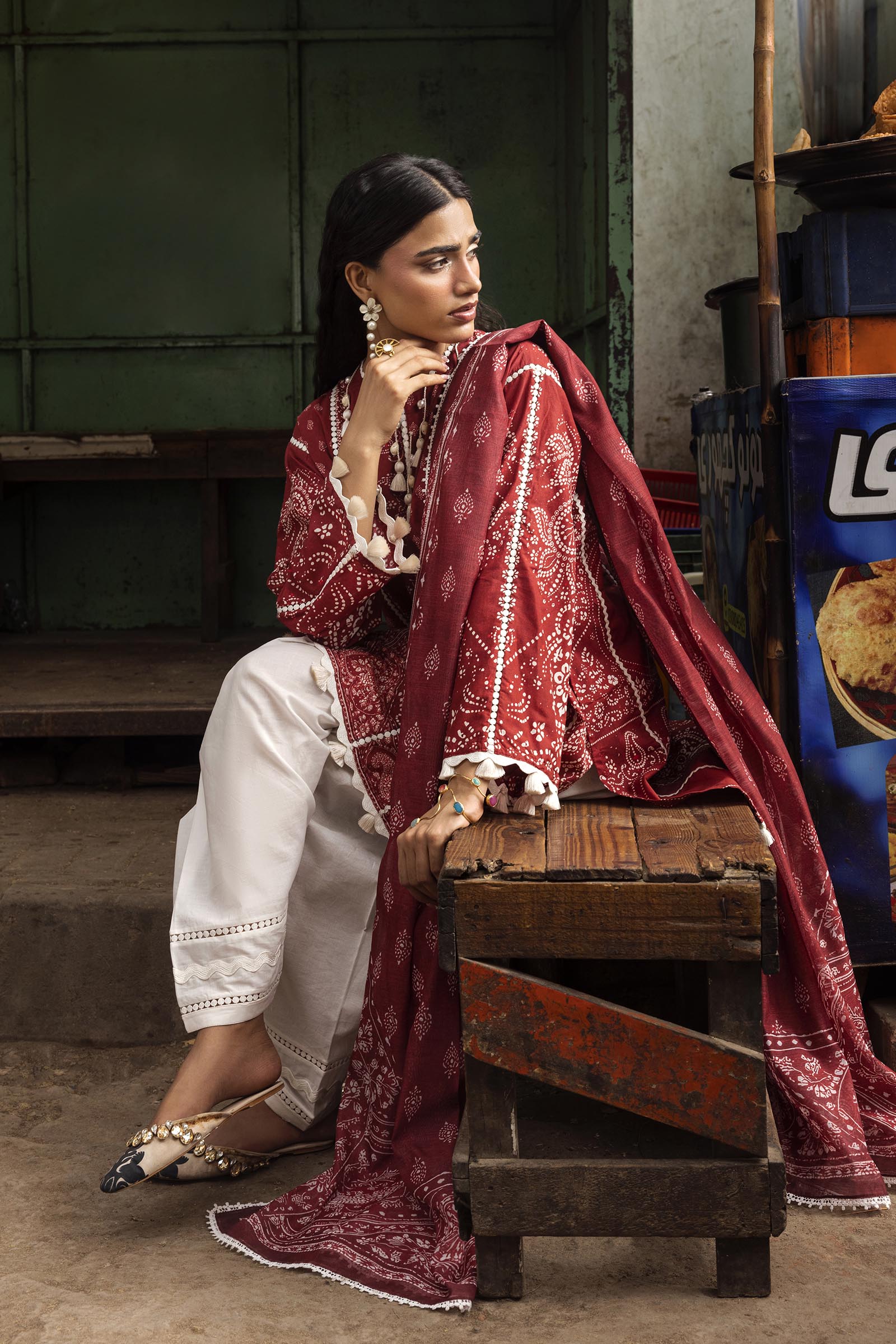 Unstitched Printed 2 Piece Lawn Suit