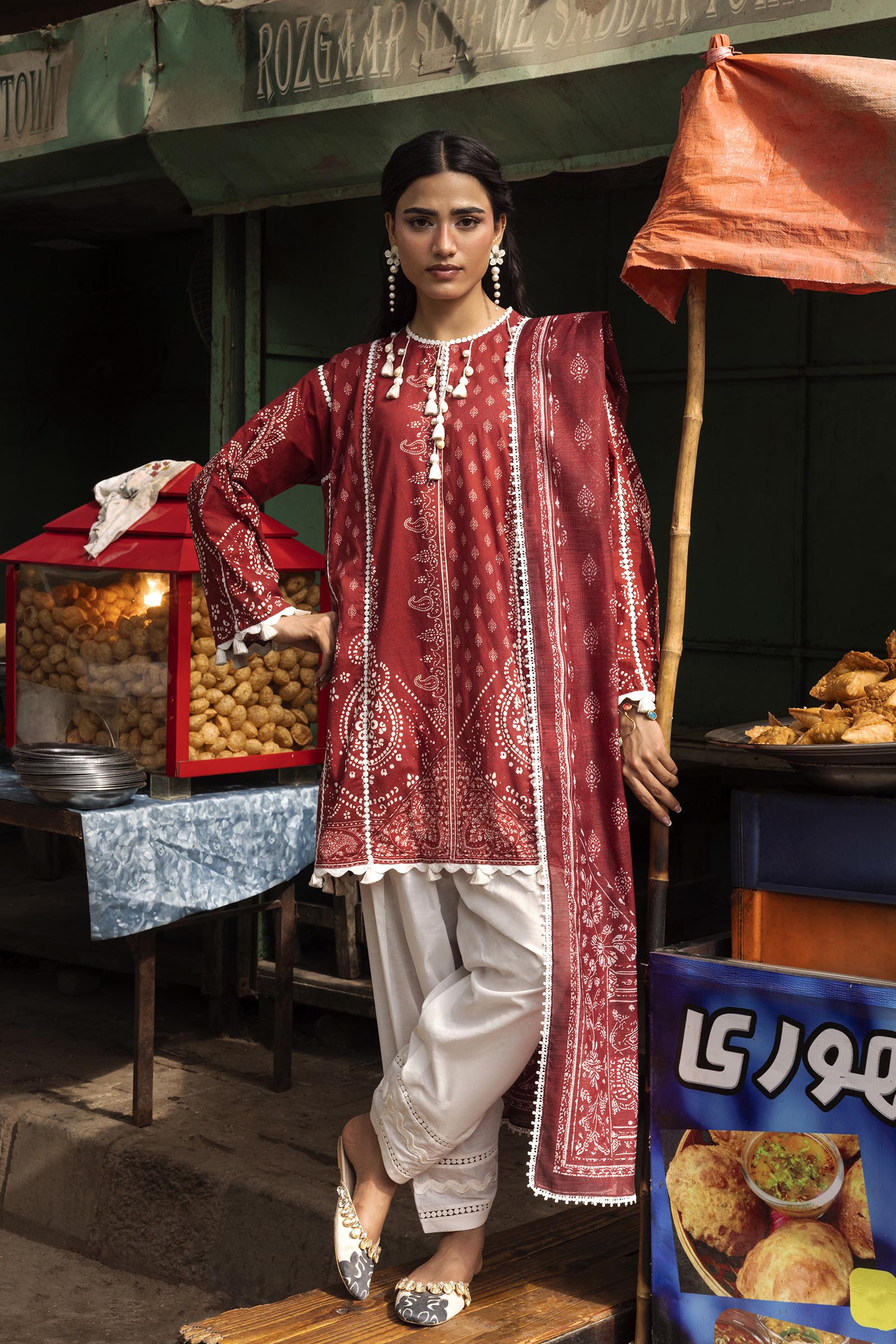 Unstitched Printed 2 Piece Lawn Suit