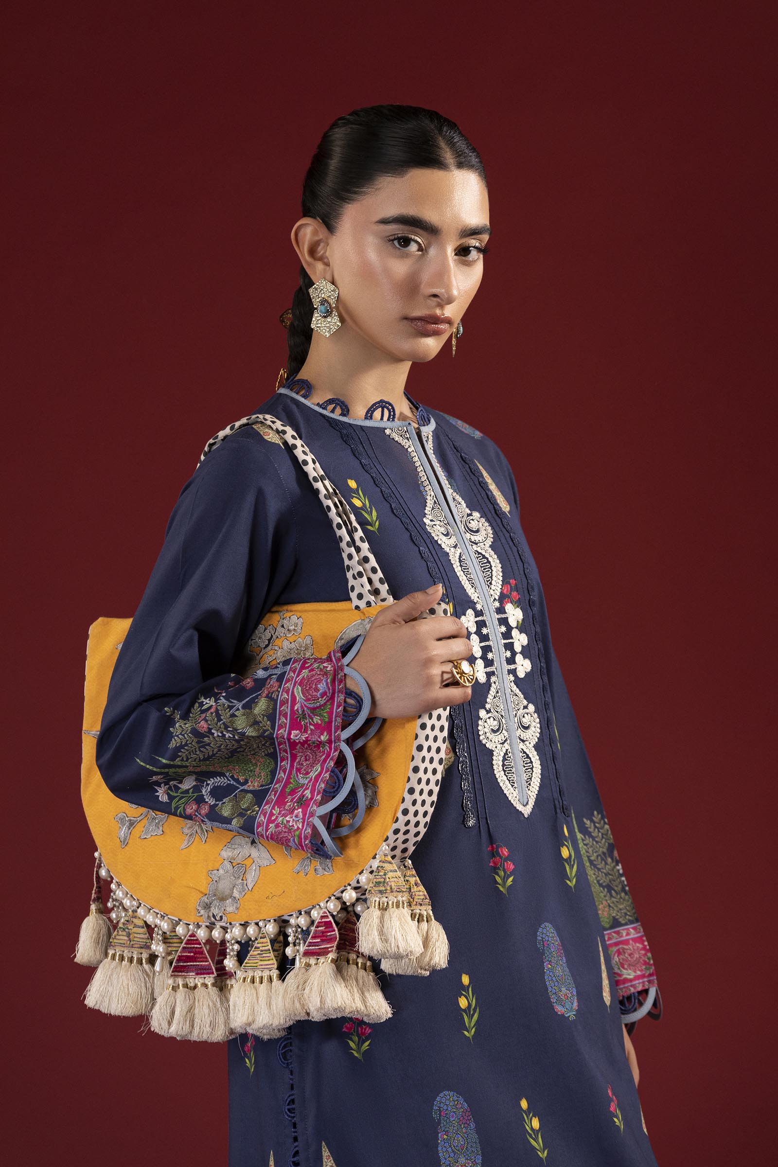 Unstitched Printed 2 Piece Lawn Suit