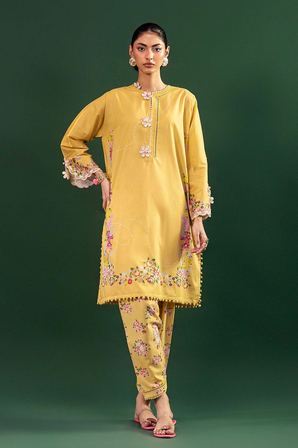 Unstitched Printed 2 Piece Lawn Suit