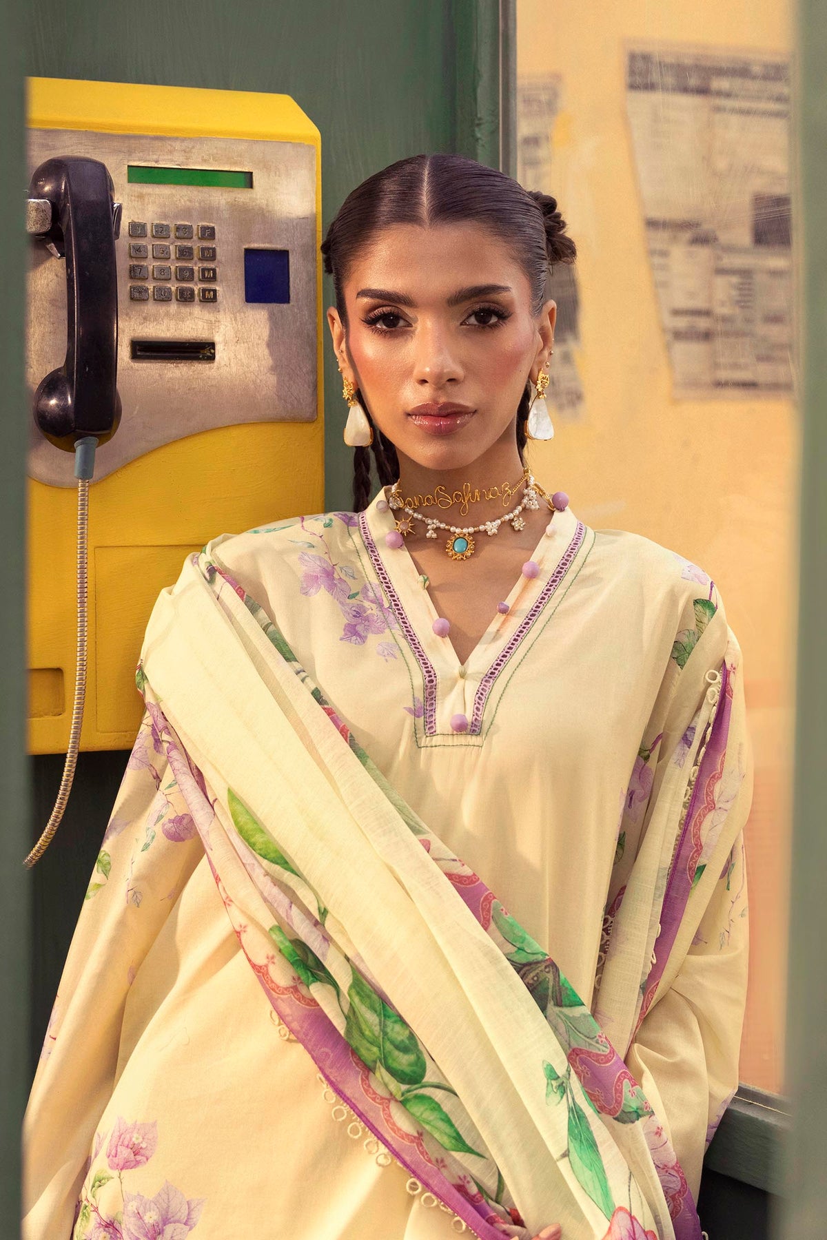 Unstitched Printed 3 Piece Lawn Suit