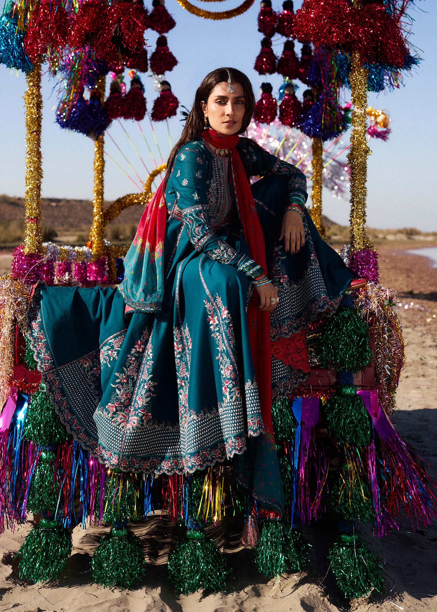 Zarqash - Dupatta - Mix & Match
