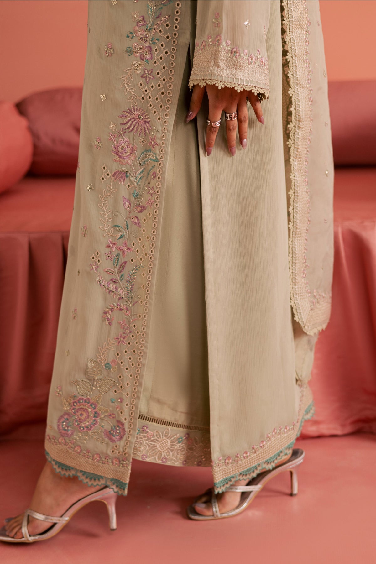 Habeeba 3Pc - Festive Luxe Pret