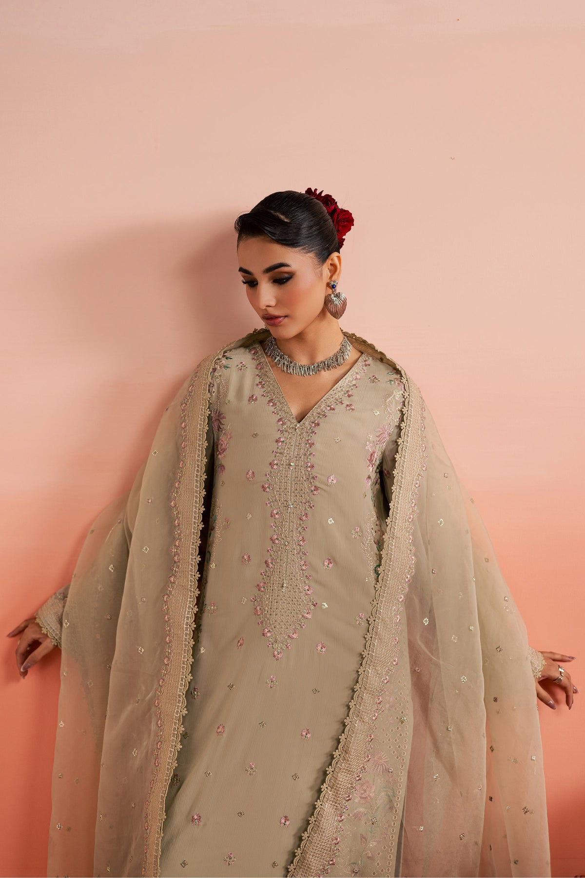 Habeeba 3Pc - Festive Luxe Pret