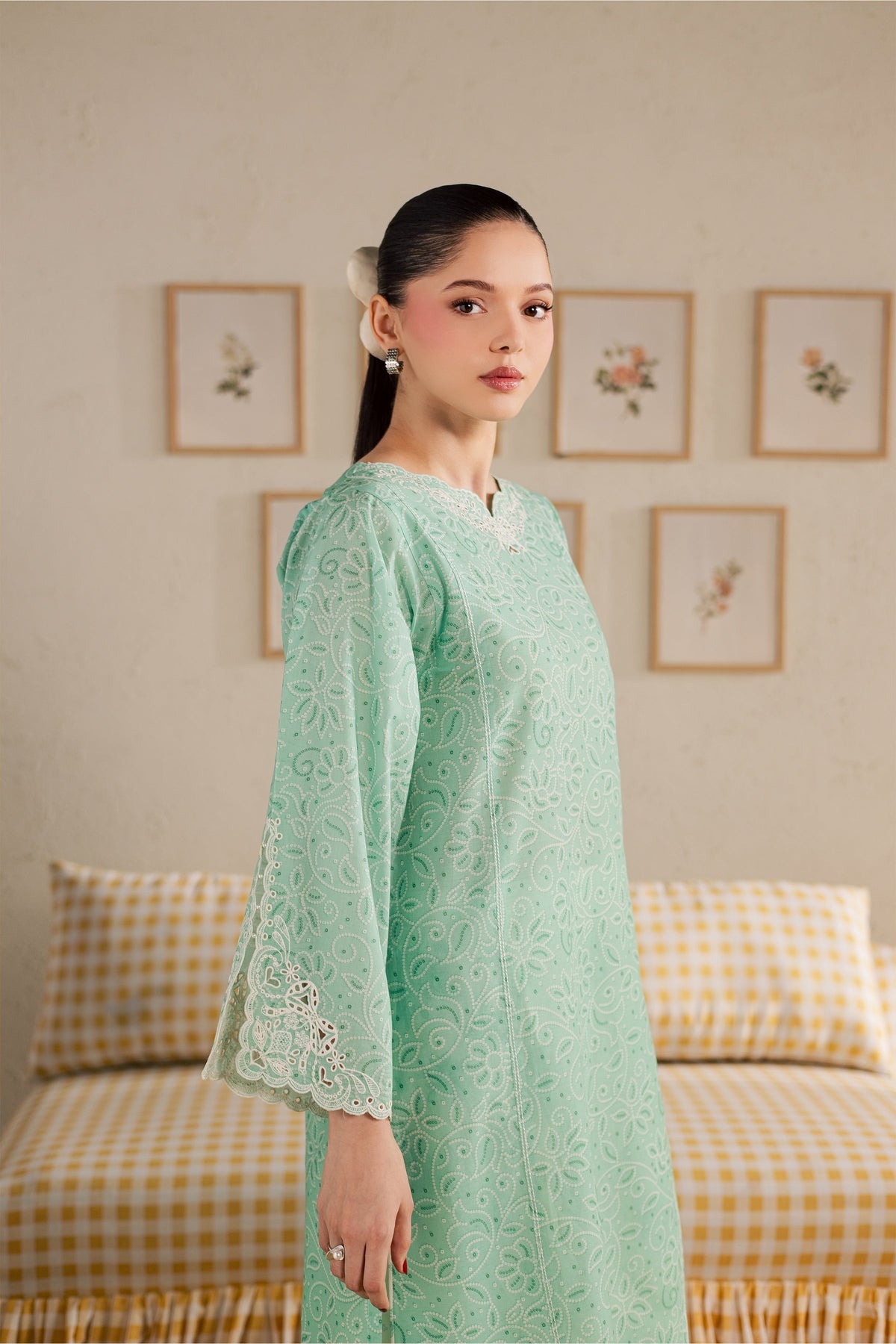 Helia 2Pc - Printed Lawn Dress