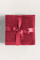 Hibiscus Combed Towel 4pcs Set