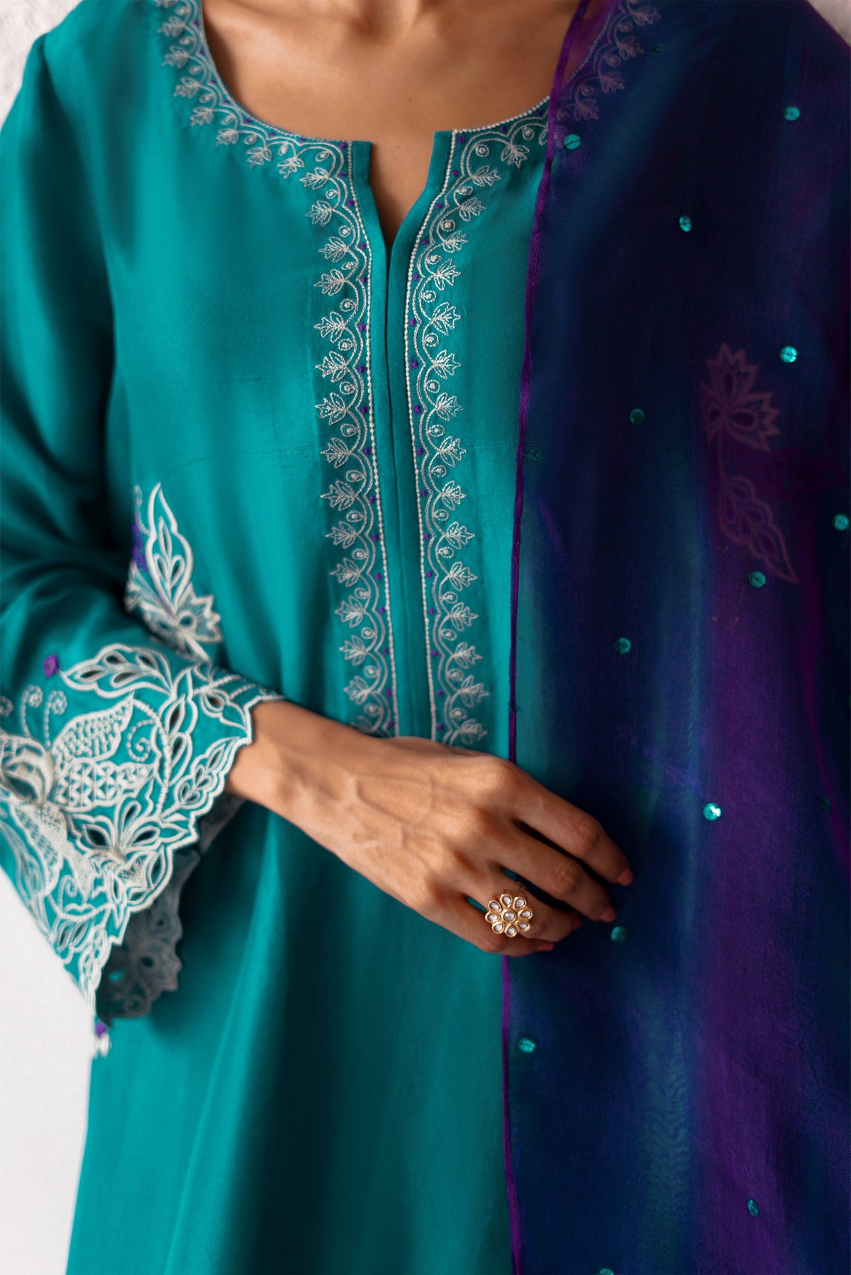 IRIS SHIRT & DUPPATTA