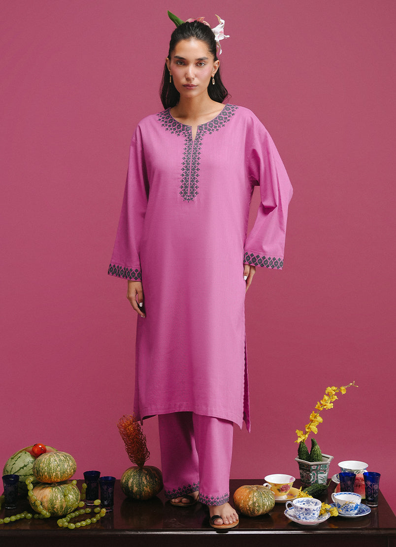 Cross Hatch Embroidered CO-ORD Set25753