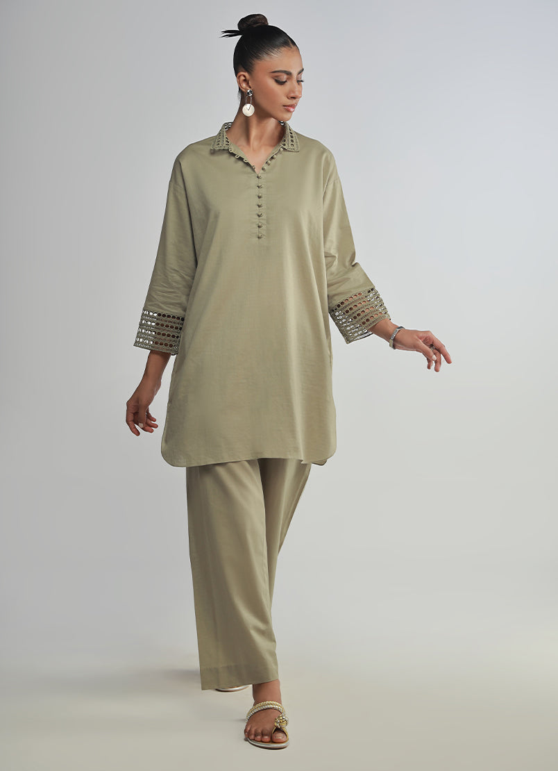 Dobby Jacquard Textured CO-ORD Set22737