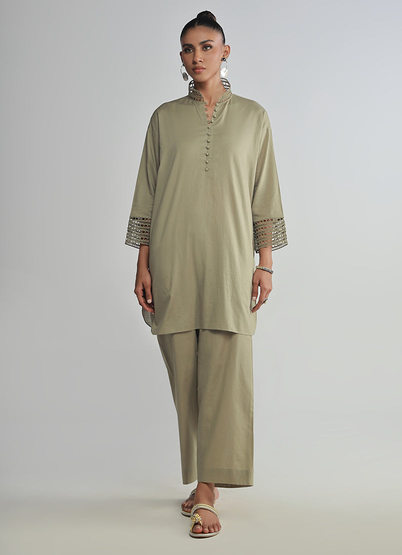 Dobby Jacquard Textured CO-ORD Set22737