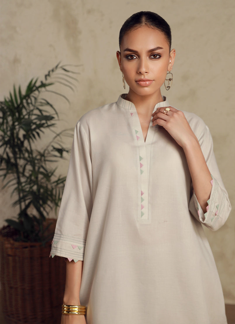 Dobby Textured CO-ORD Set - 23742