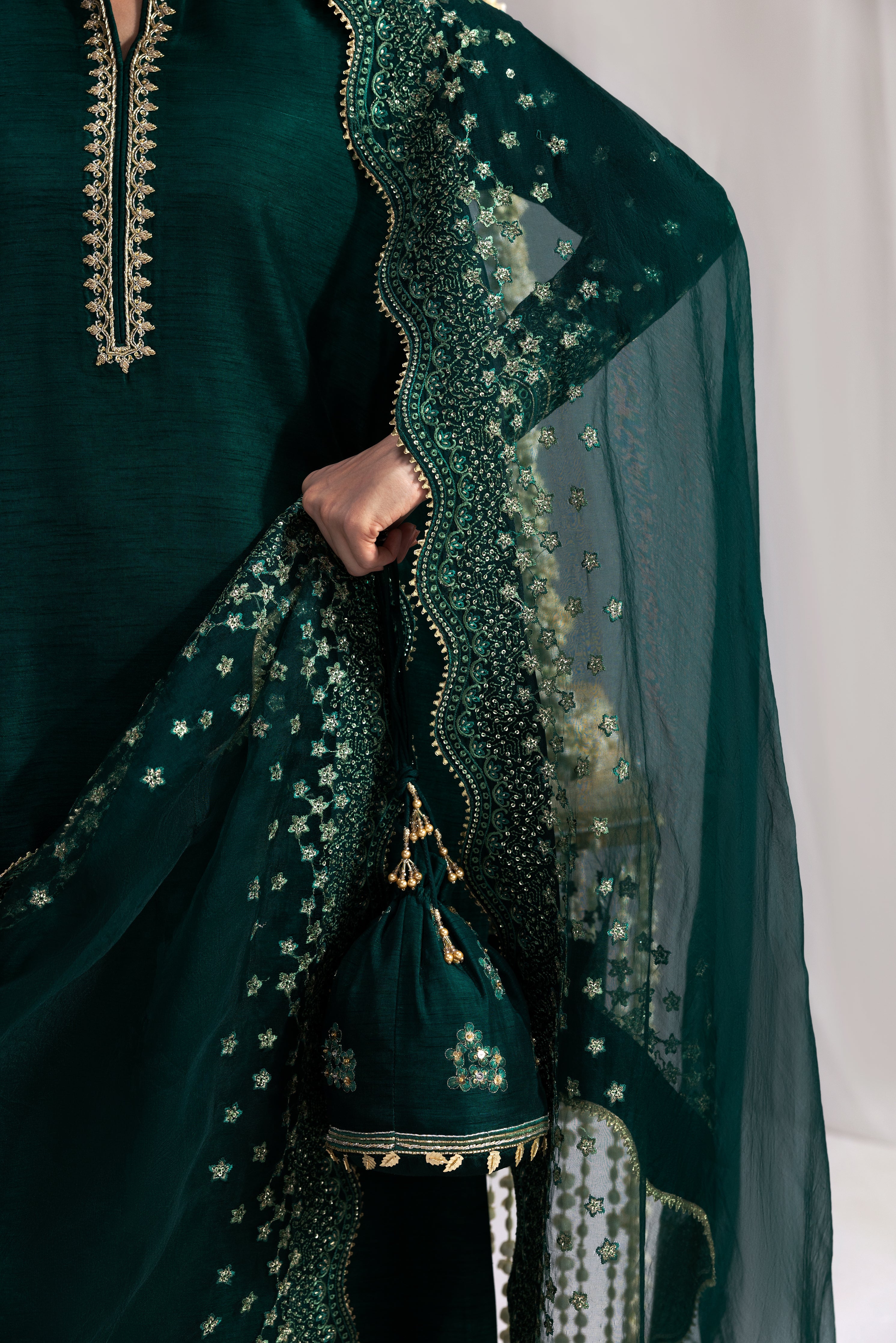 EMERALD GREEN LUXURY WEDDING EDIT 2025 (NPA3-25436) - TAKING ORDERS FOR SEPTEMBER 2026