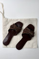 WALNUT WALK SLIP-ON SANDALS (ZBN-25003)
